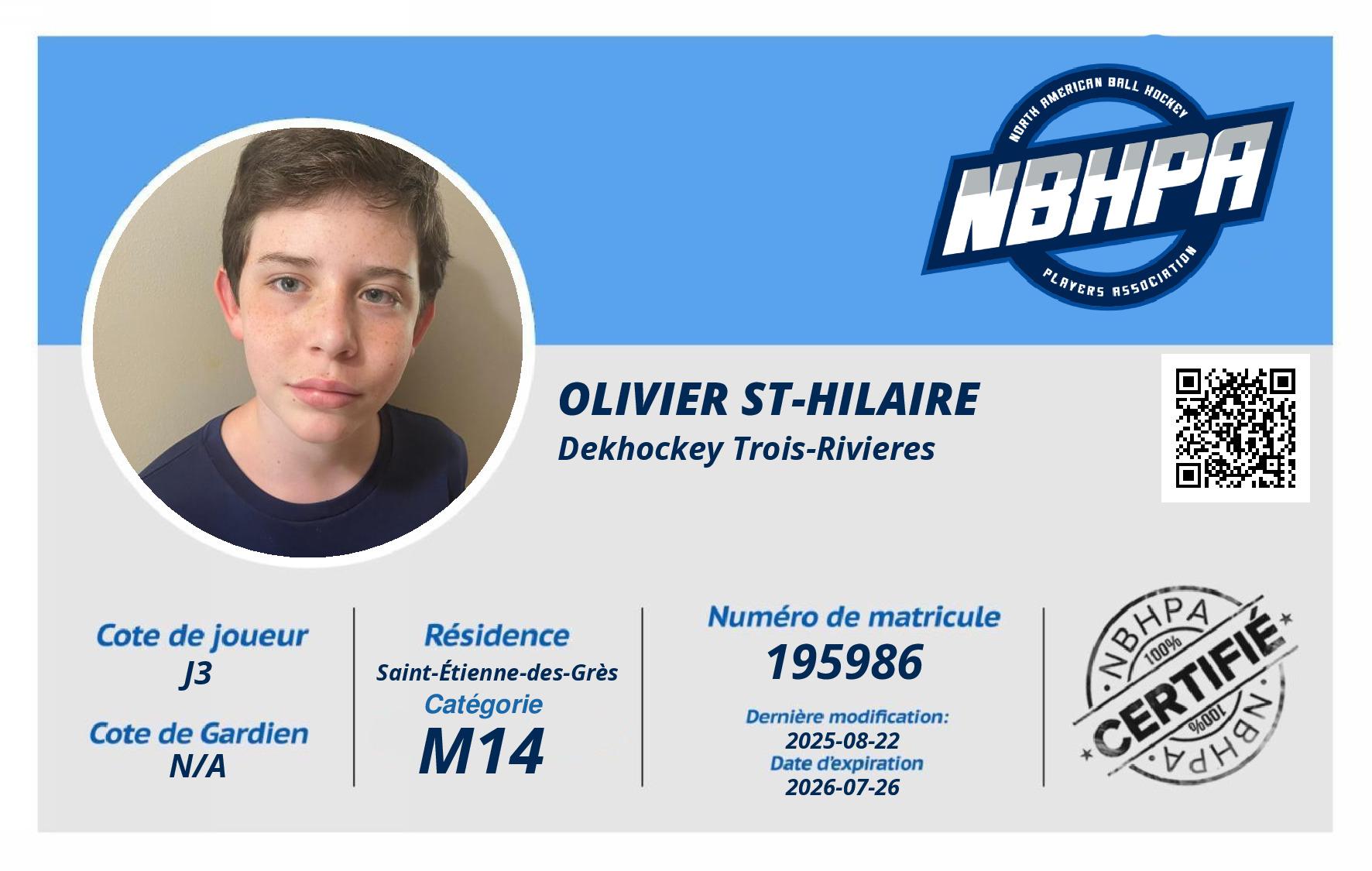 Olivier St-Hilaire