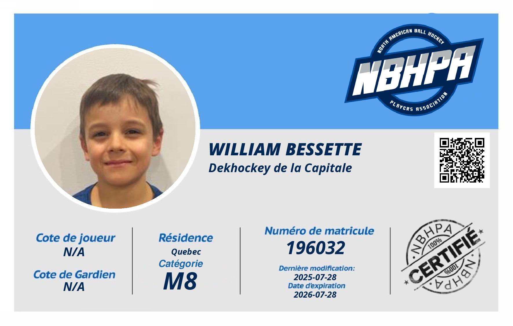 William Bessette