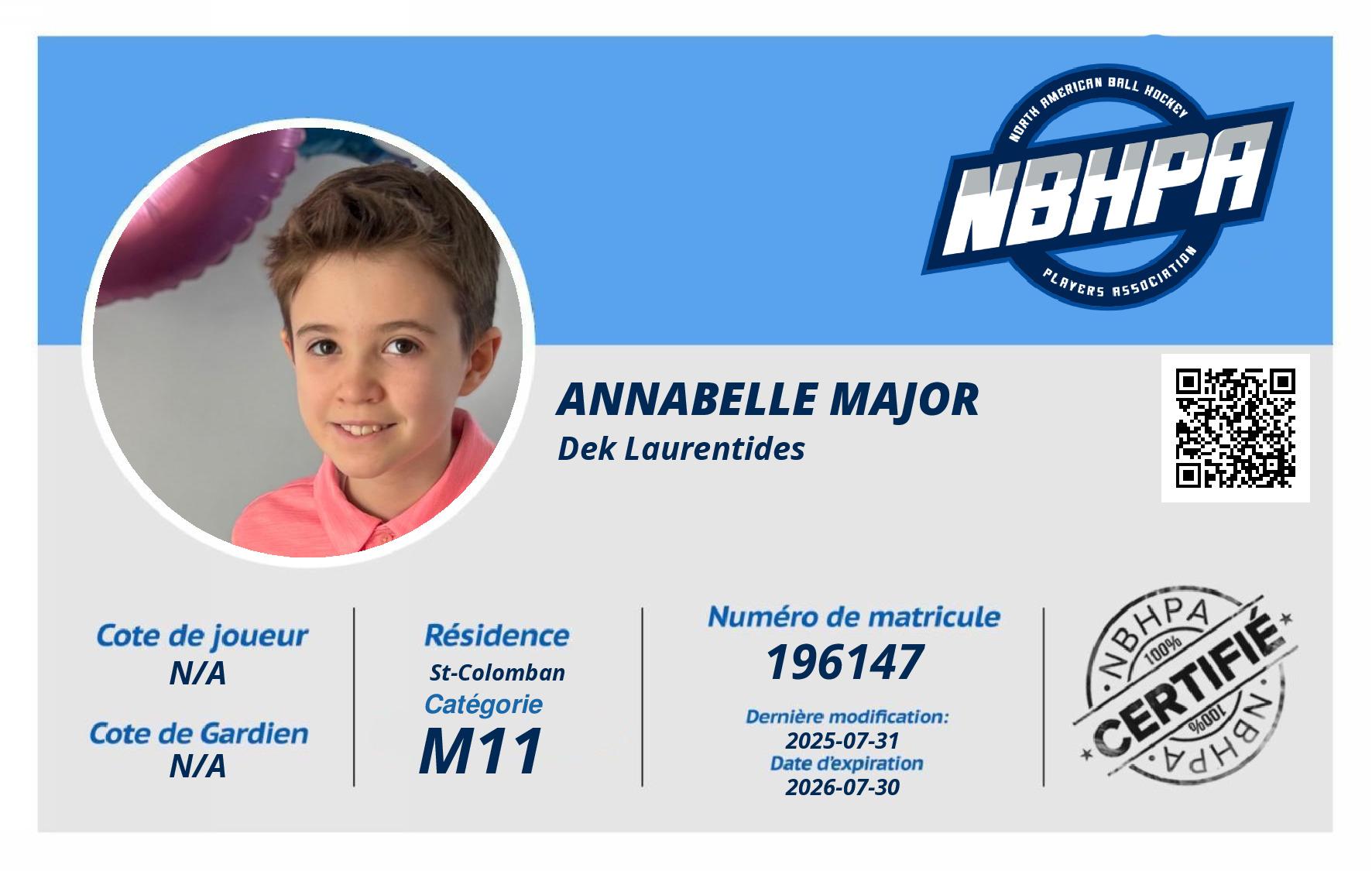 Annabelle Major