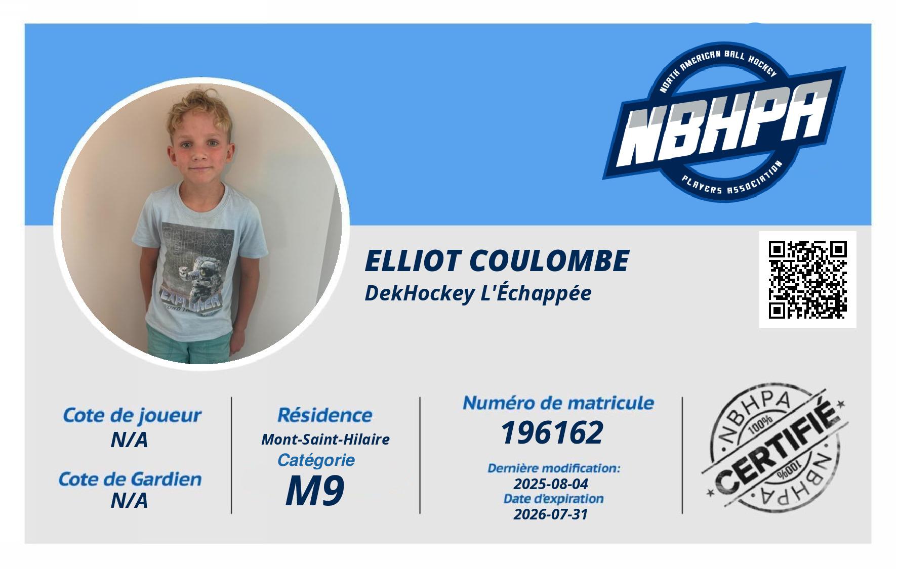 Elliot Coulombe