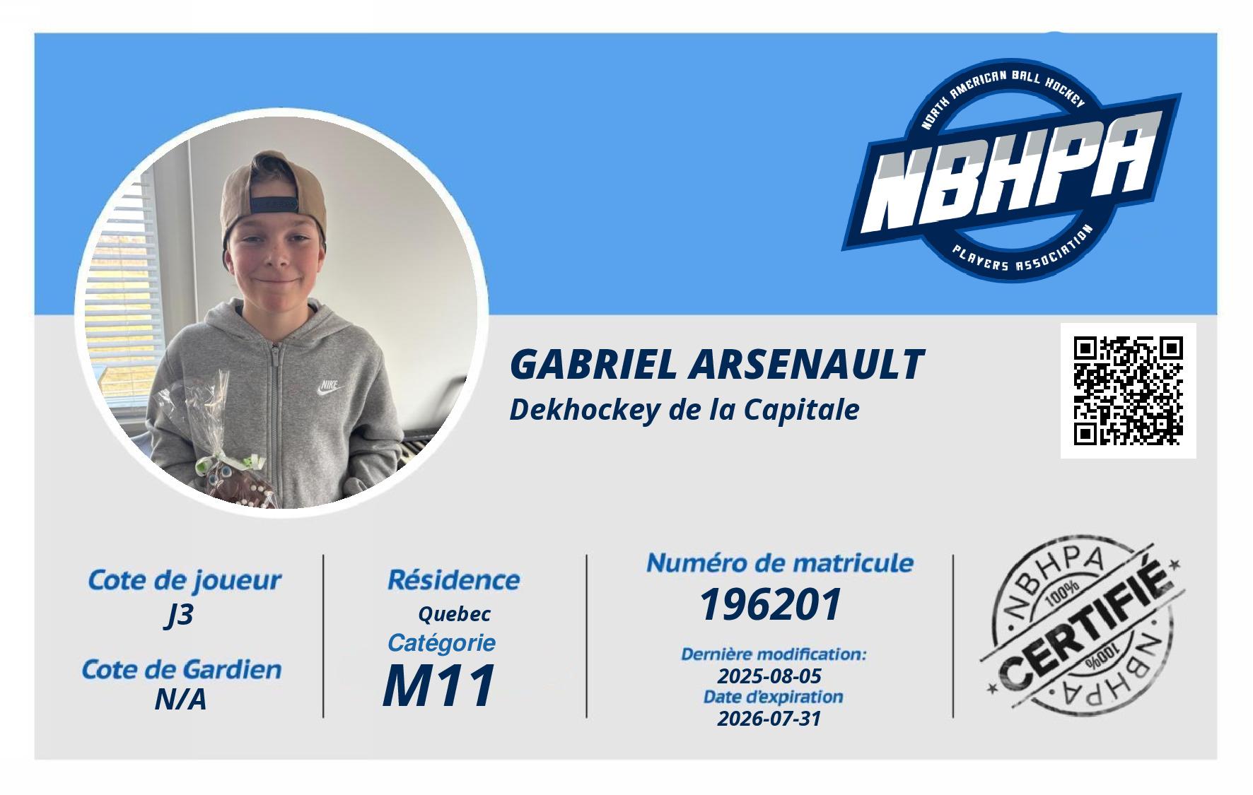 Gabriel Arsenault