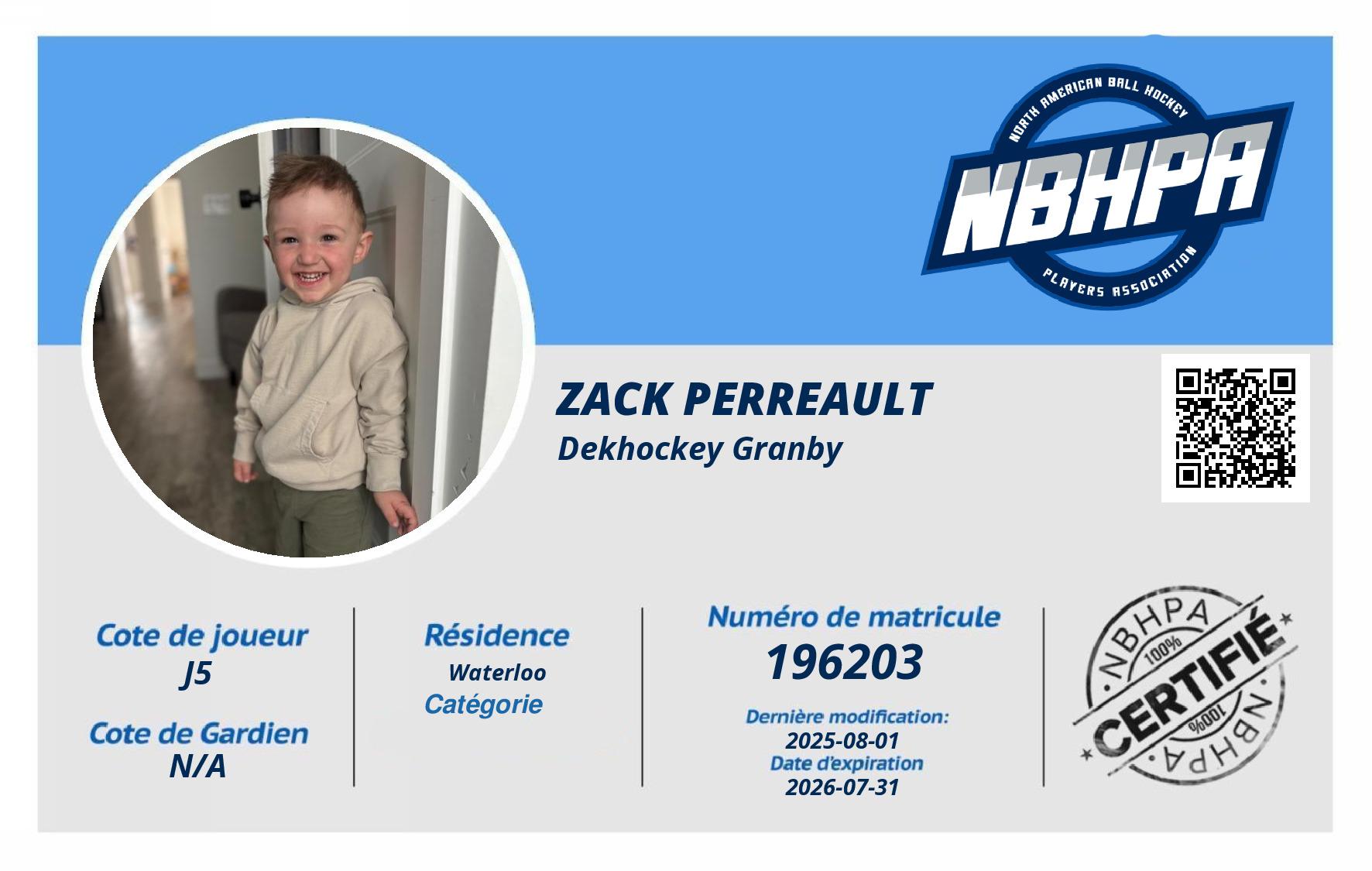 Zack Perreault