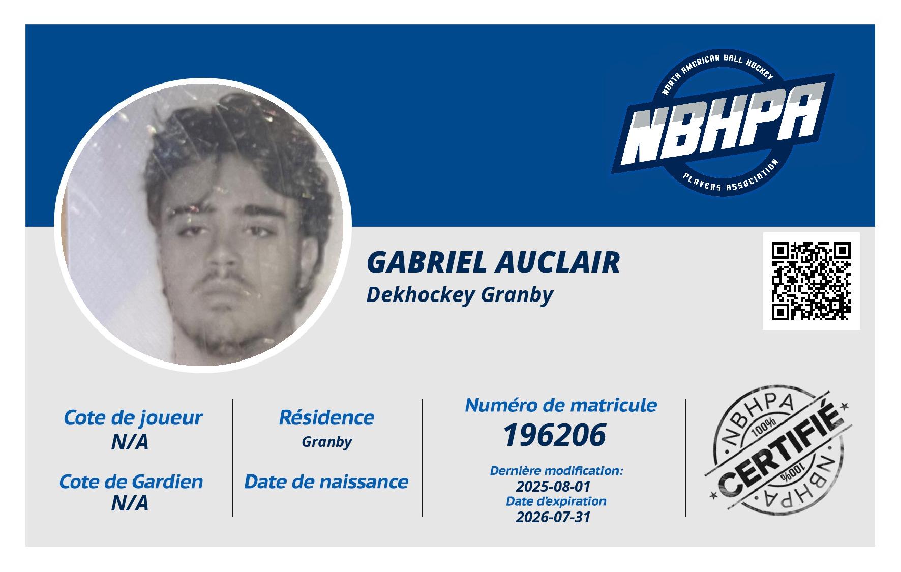 Gabriel Auclair