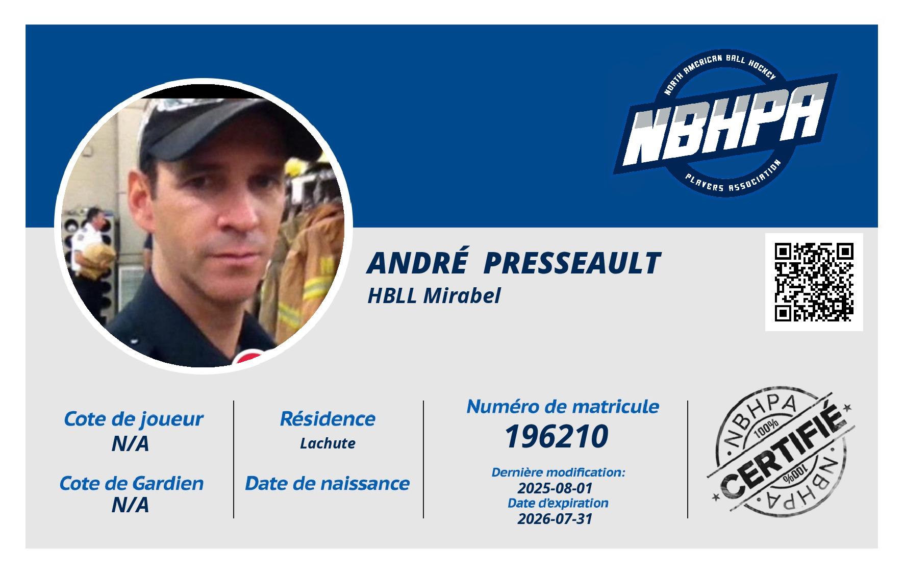 André  Presseault 