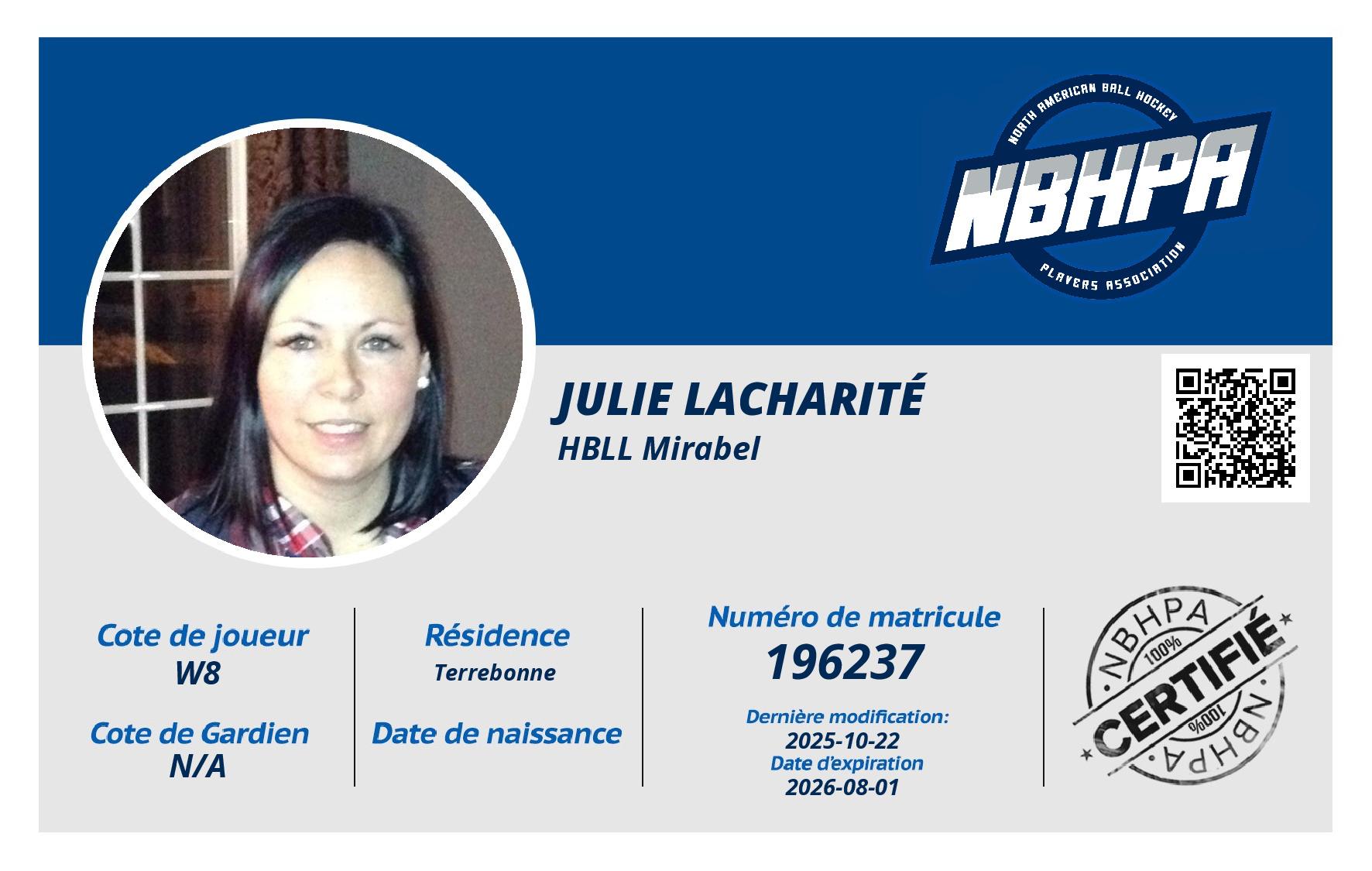 Julie Lacharité 