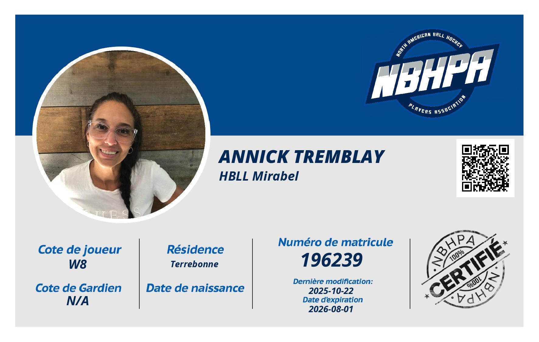 Annick Tremblay 