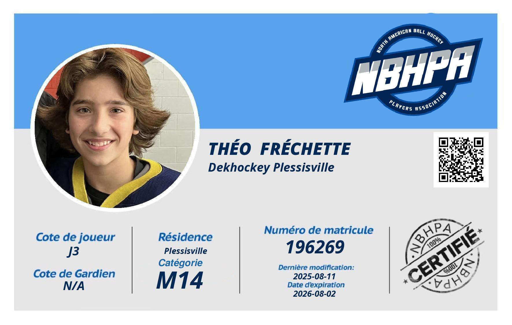 Théo  Fréchette 