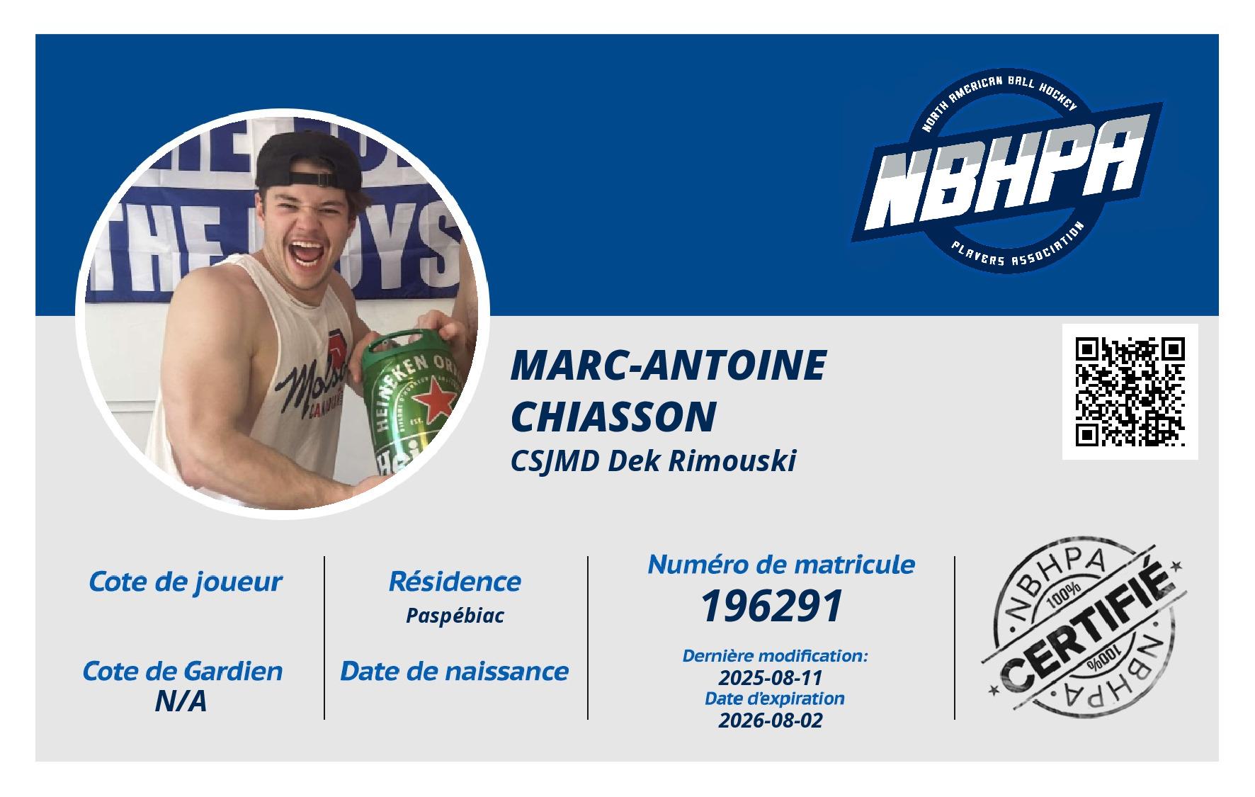 Marc-Antoine Chiasson