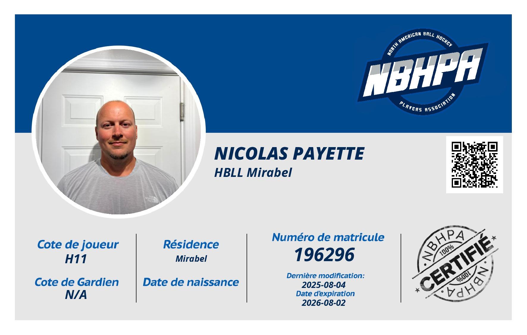 Nicolas Payette