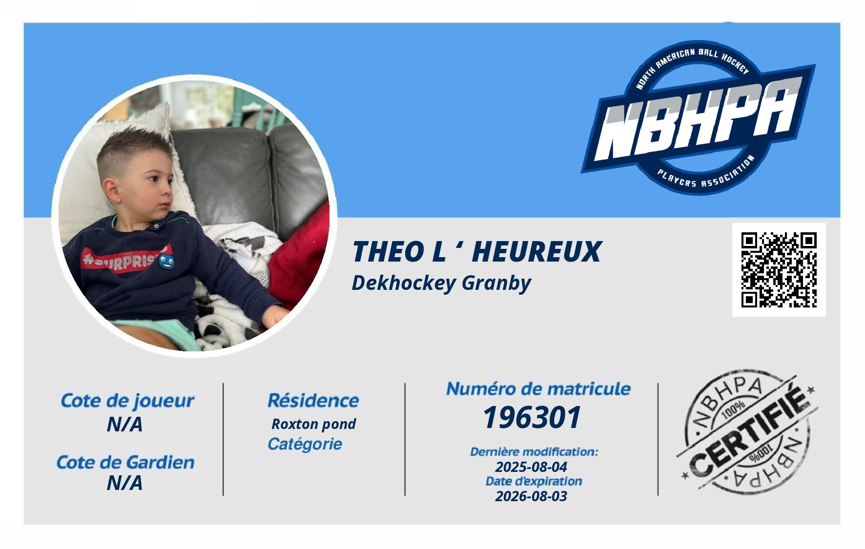 Theo L ‘heureux