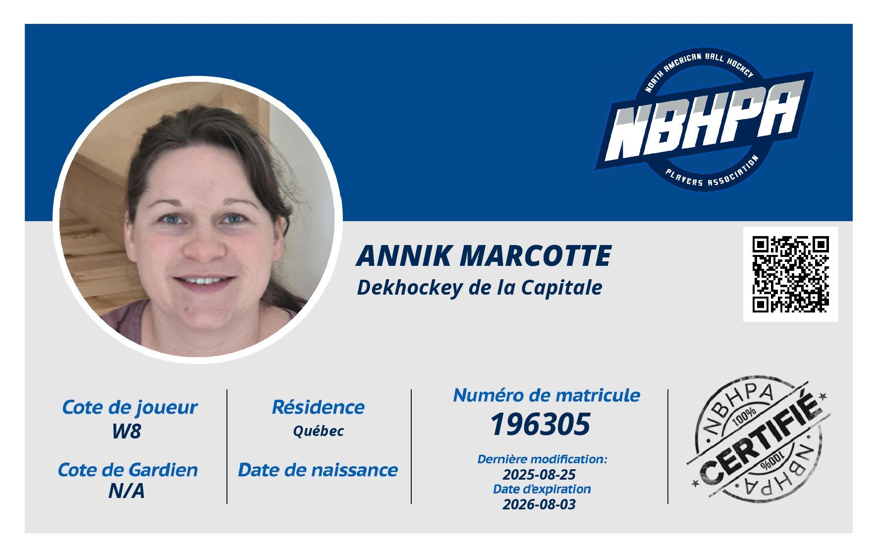 Annik Marcotte