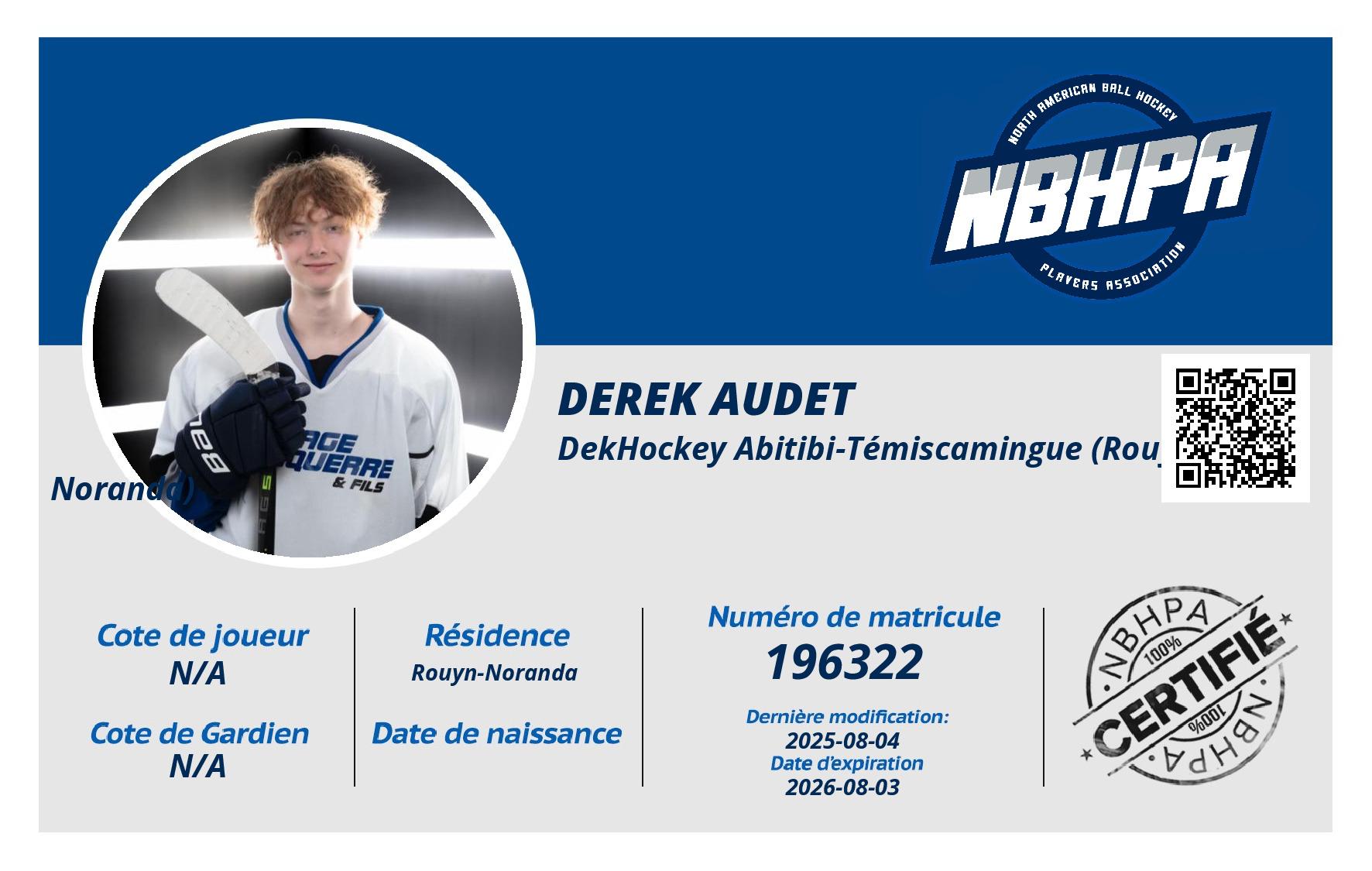 Derek Audet
