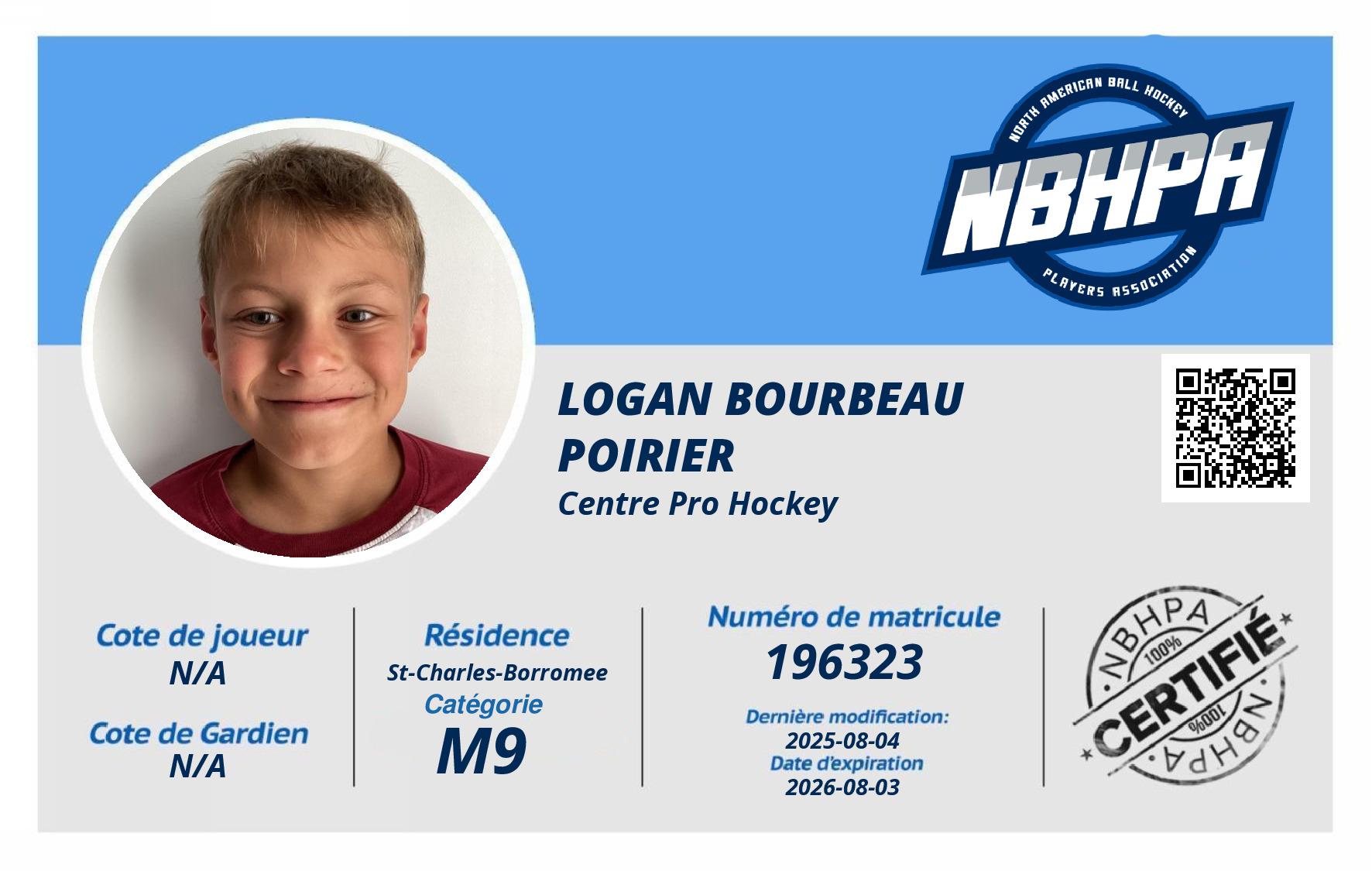Logan Bourbeau Poirier