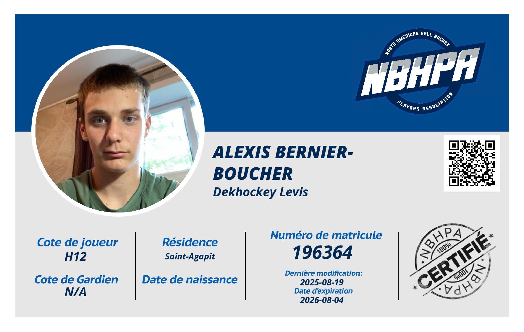 Alexis Bernier-Boucher