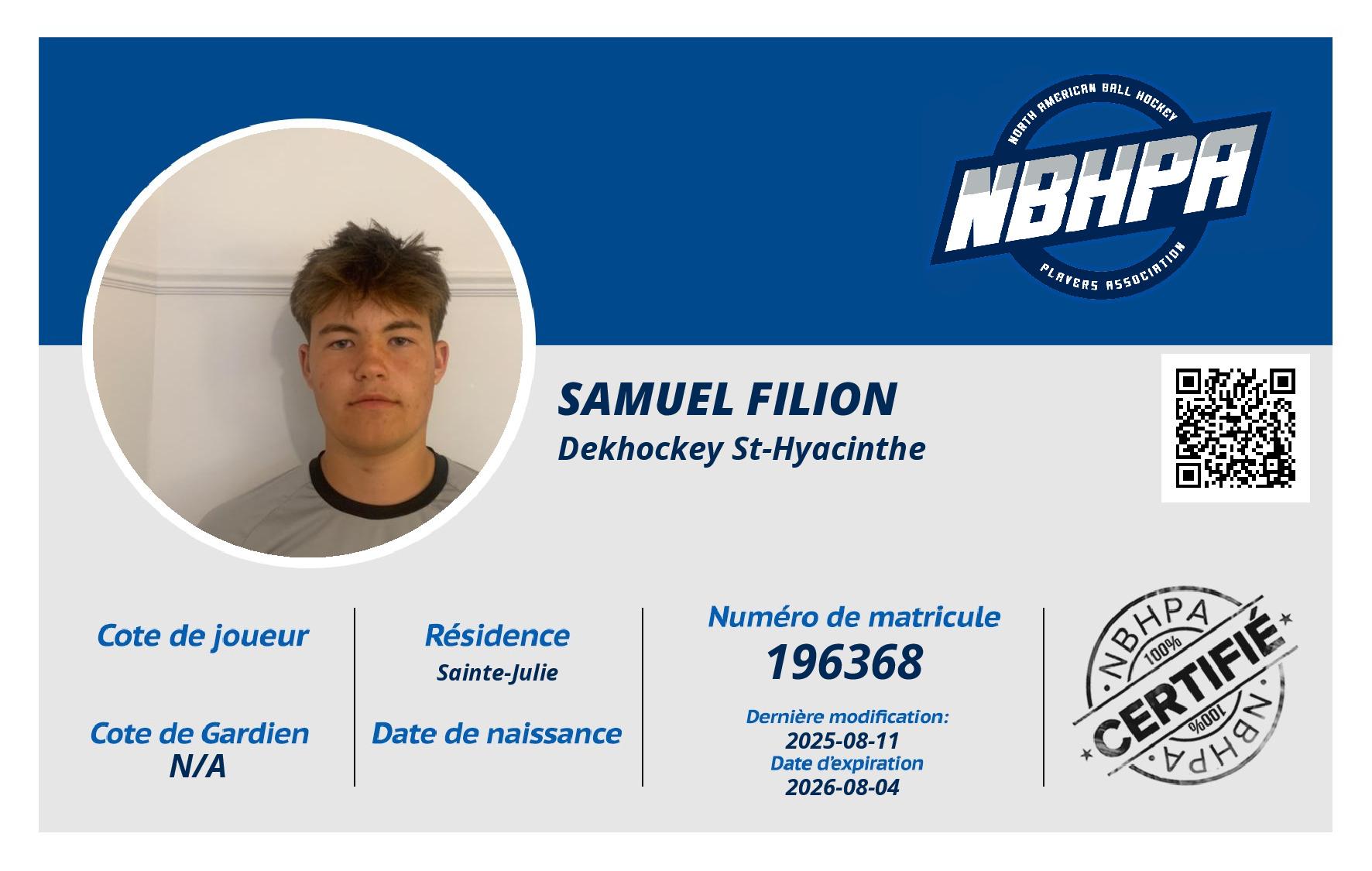 Samuel Filion