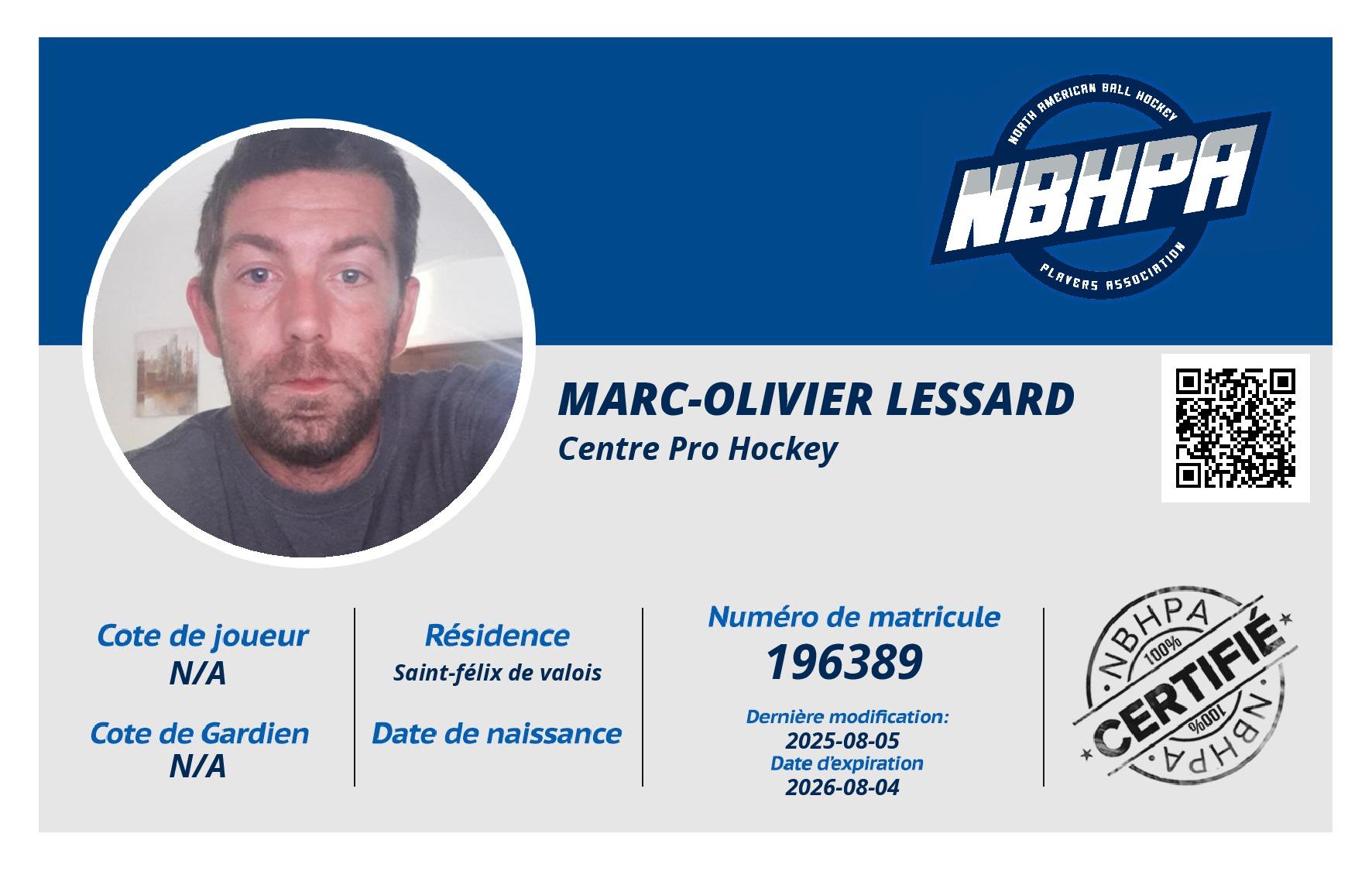 Marc-olivier Lessard