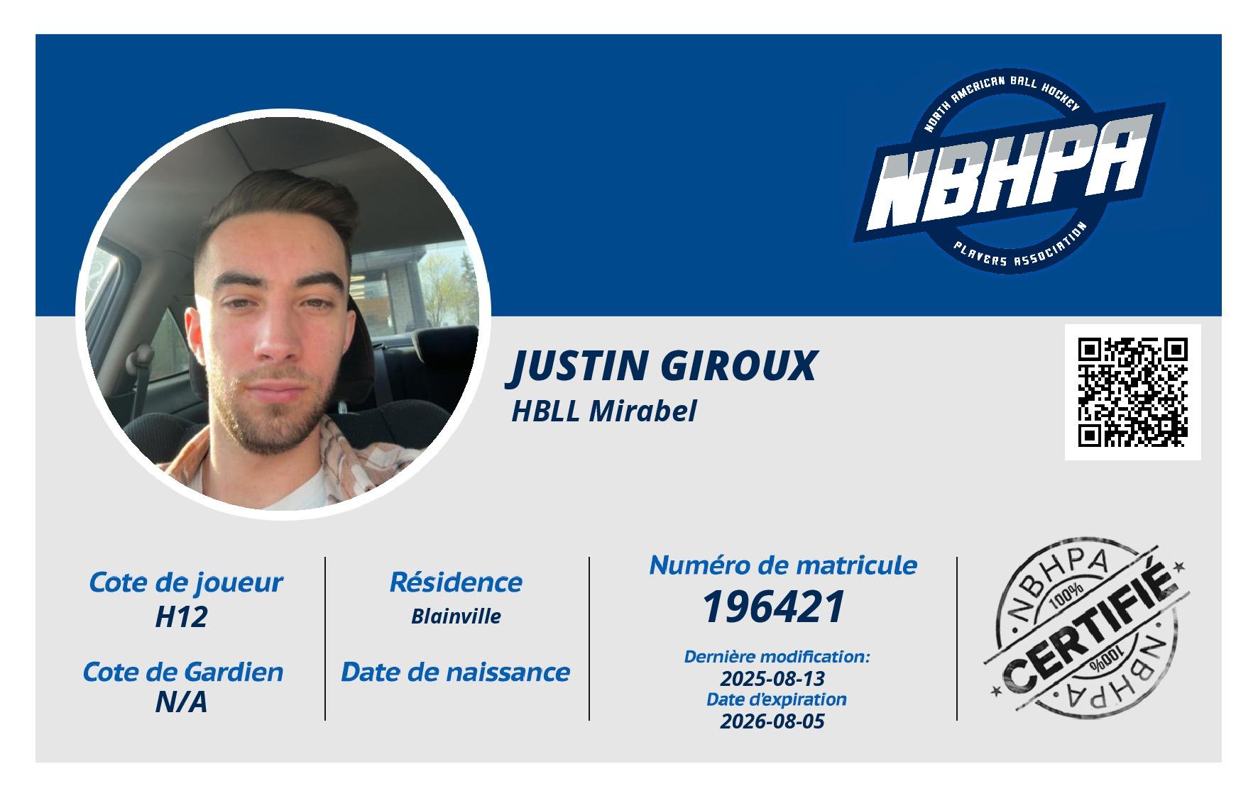Justin Giroux