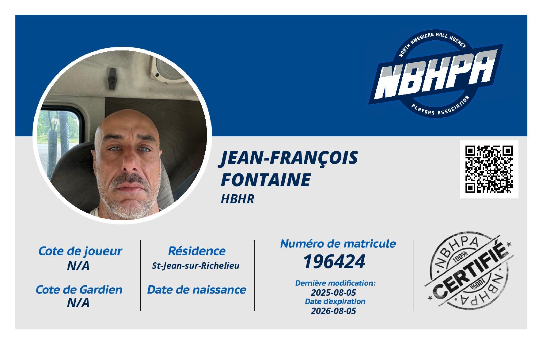 Jean-François  Fontaine 