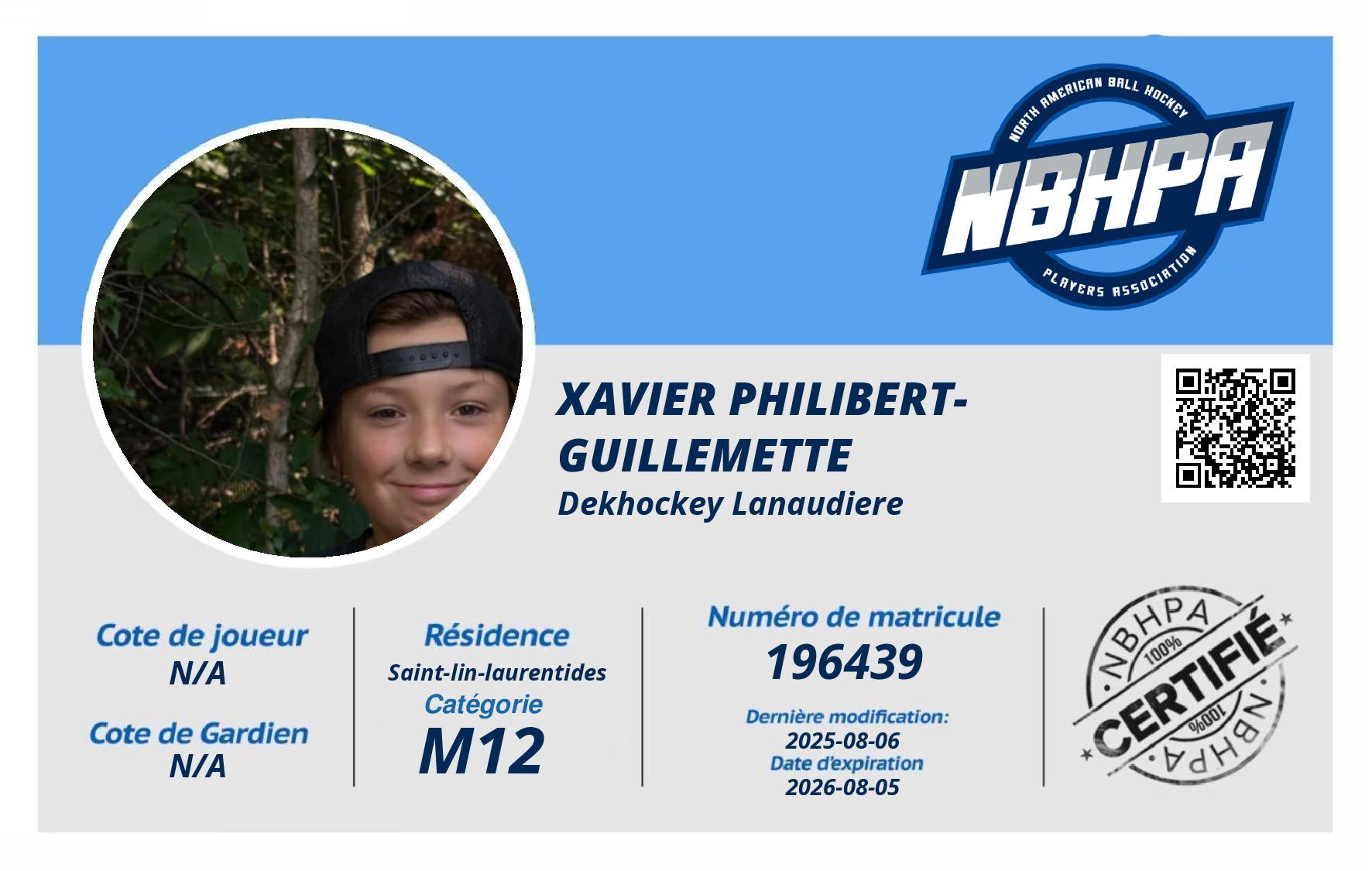 Xavier Philibert-Guillemette