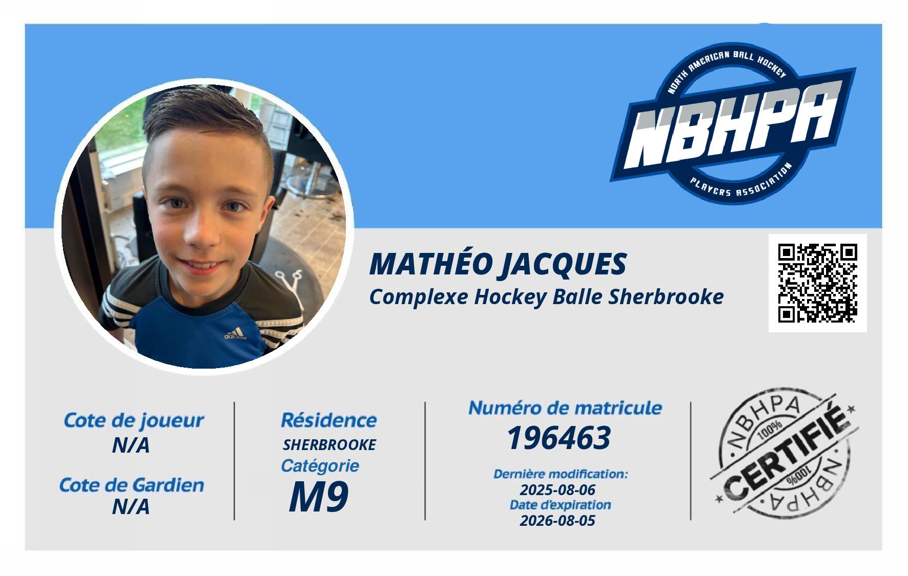 Mathéo JACQUES