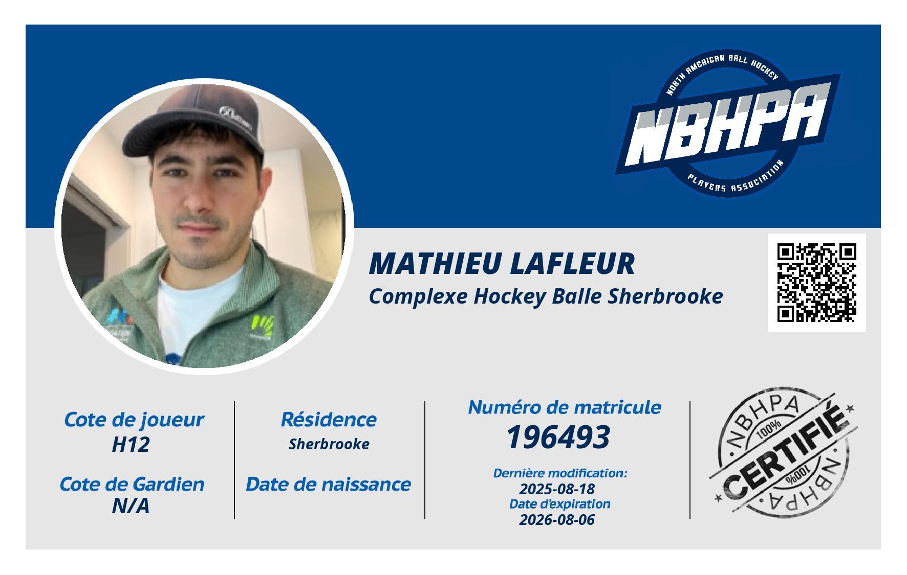 Mathieu Lafleur