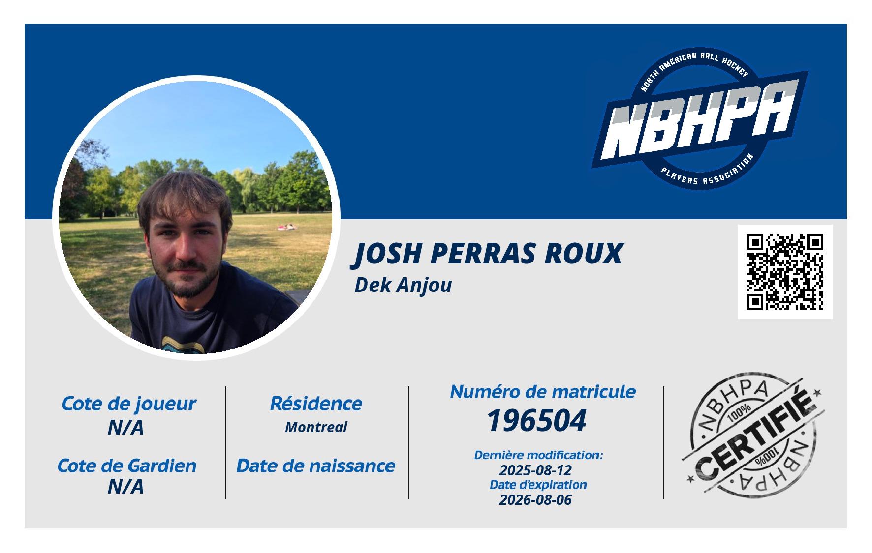 Josh Perras roux