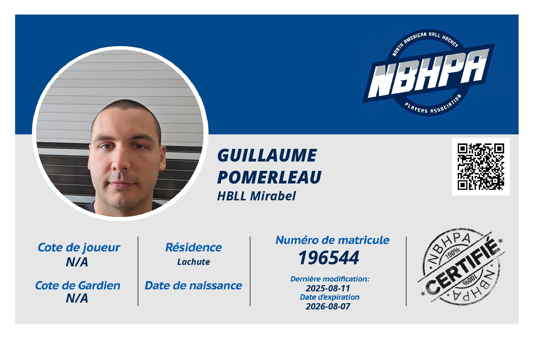 Guillaume Pomerleau