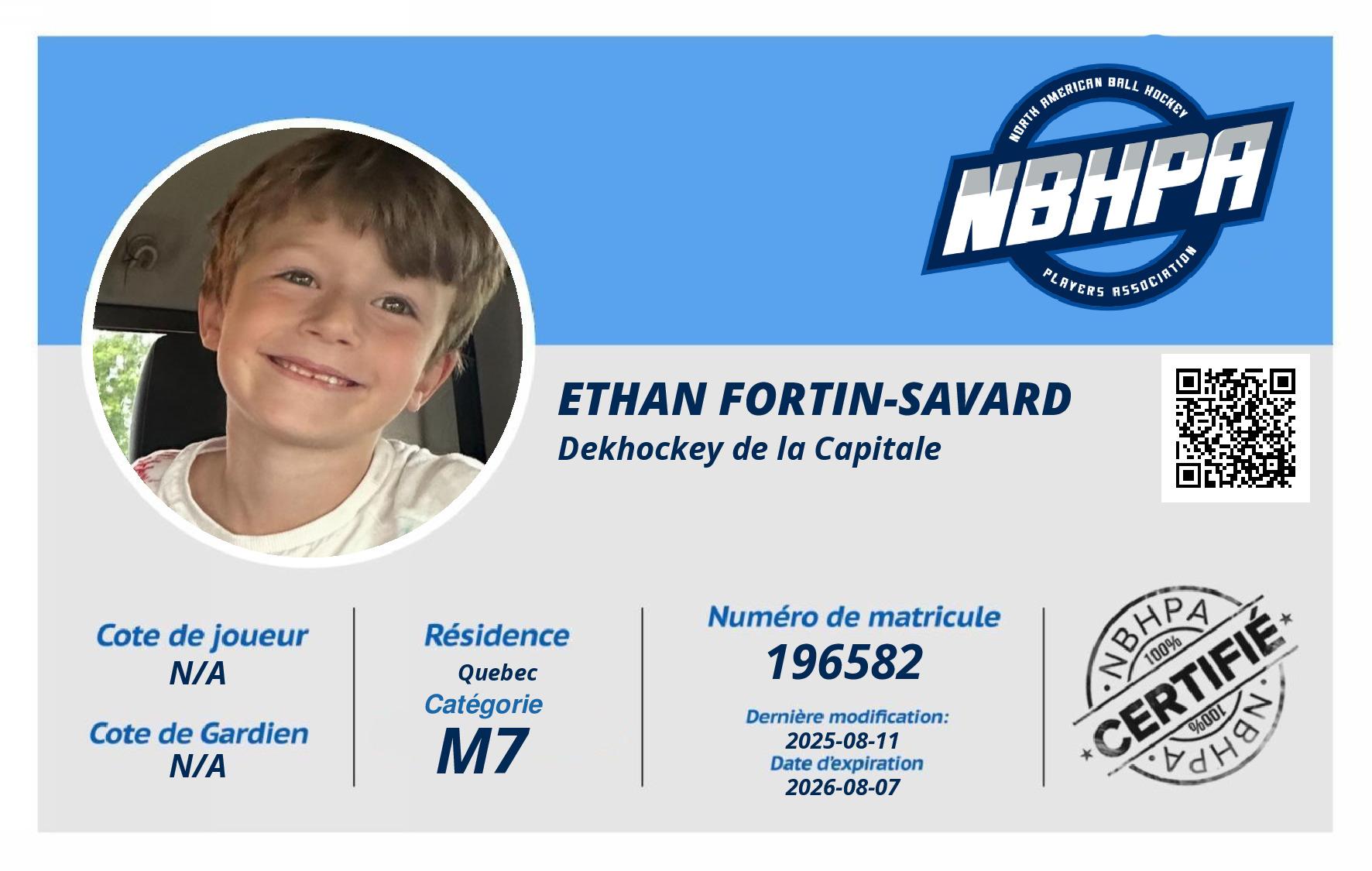 Ethan Fortin-Savard