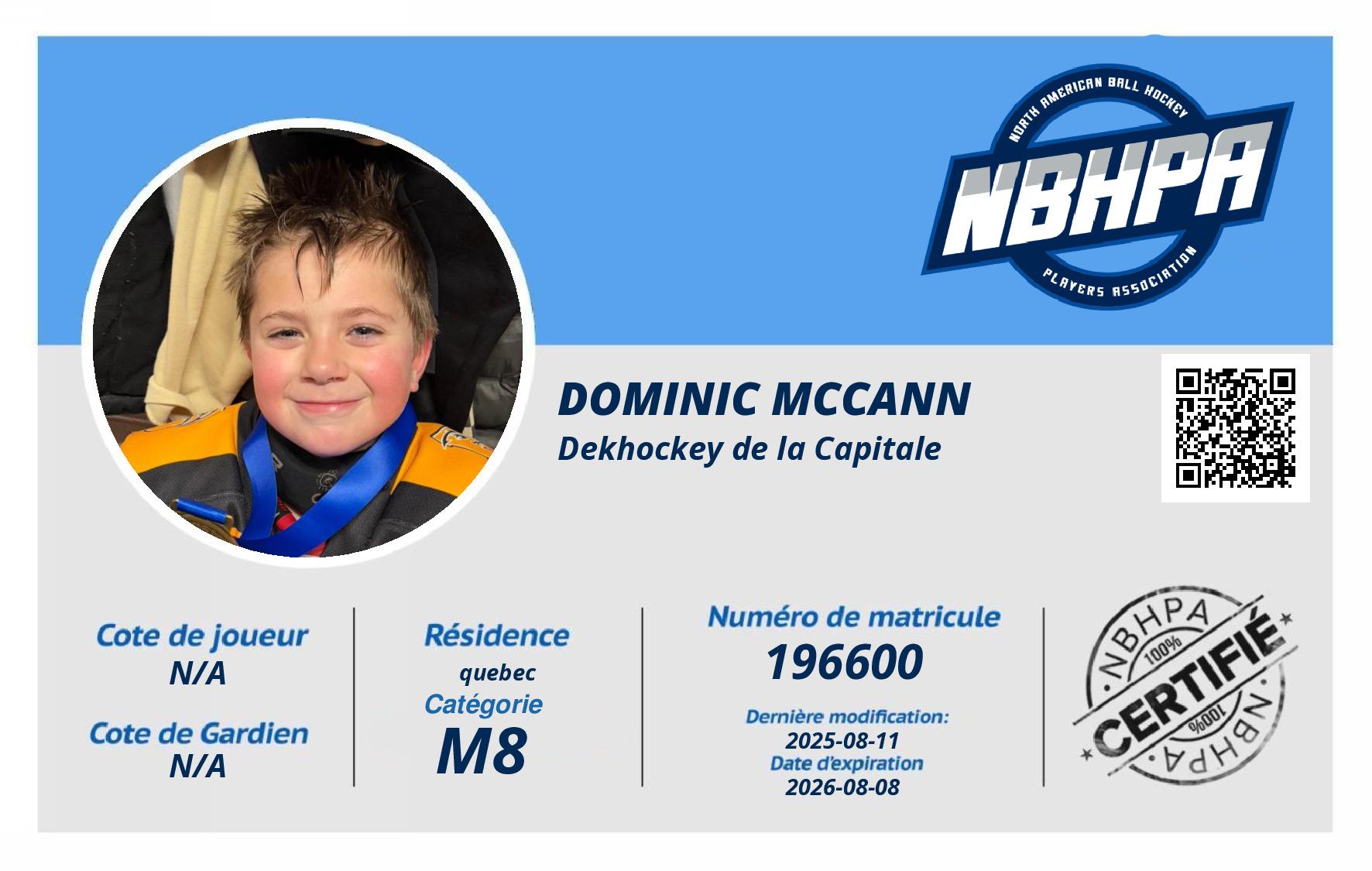 Dominic McCann