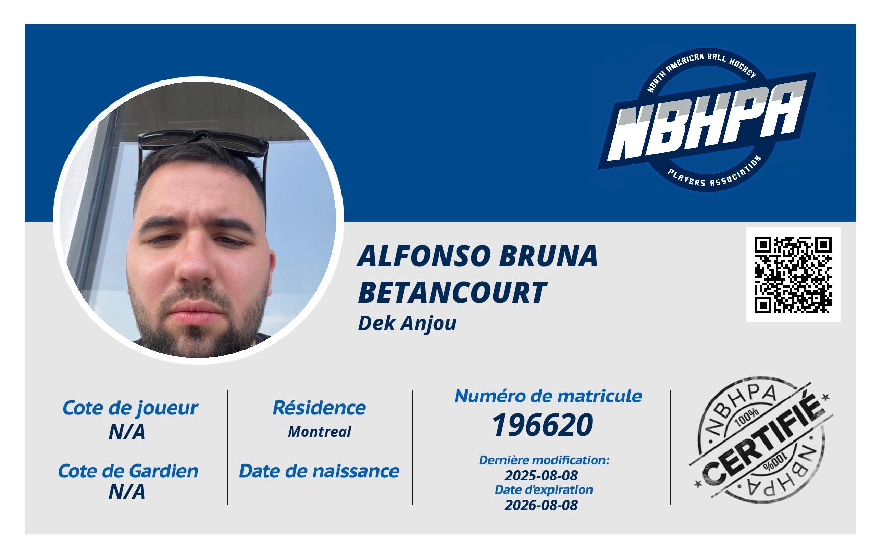 Alfonso Bruna betancourt 