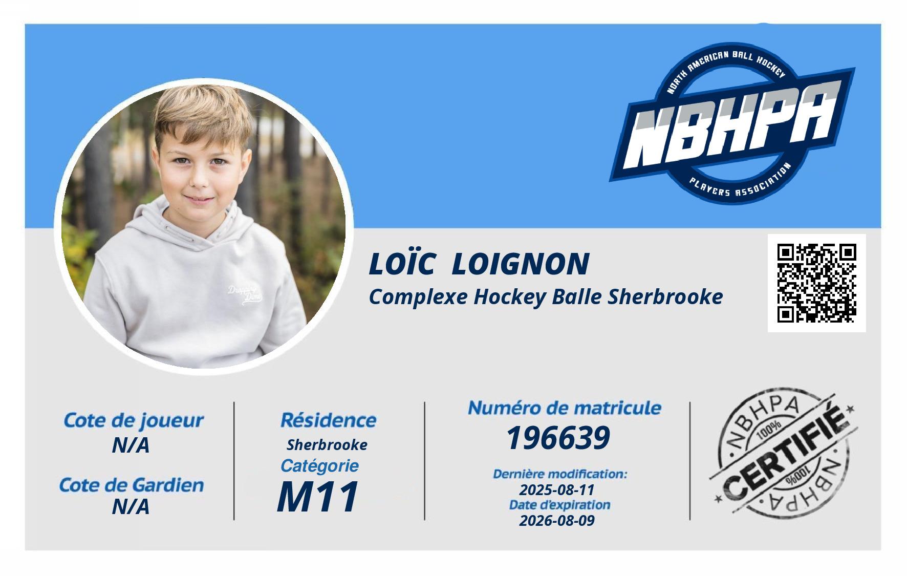 Loïc  Loignon 