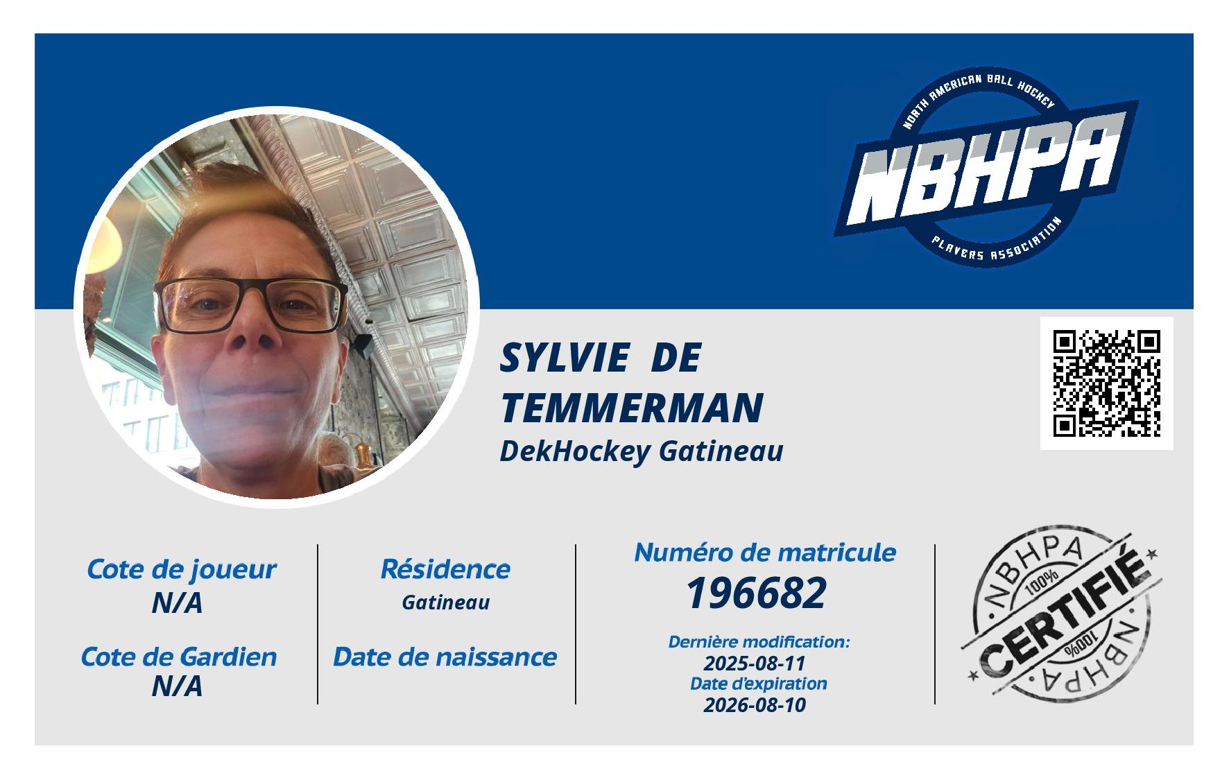 Sylvie  De Temmerman