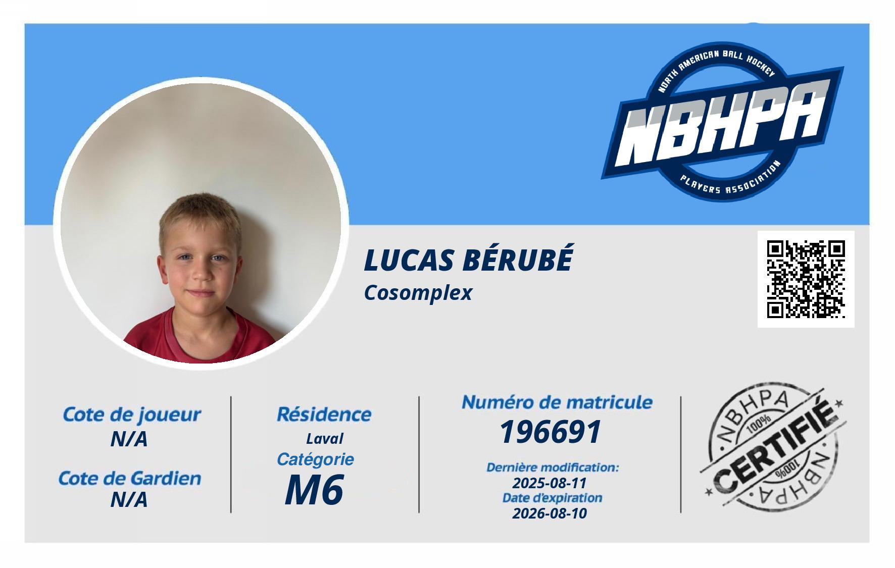 lucas bérubé