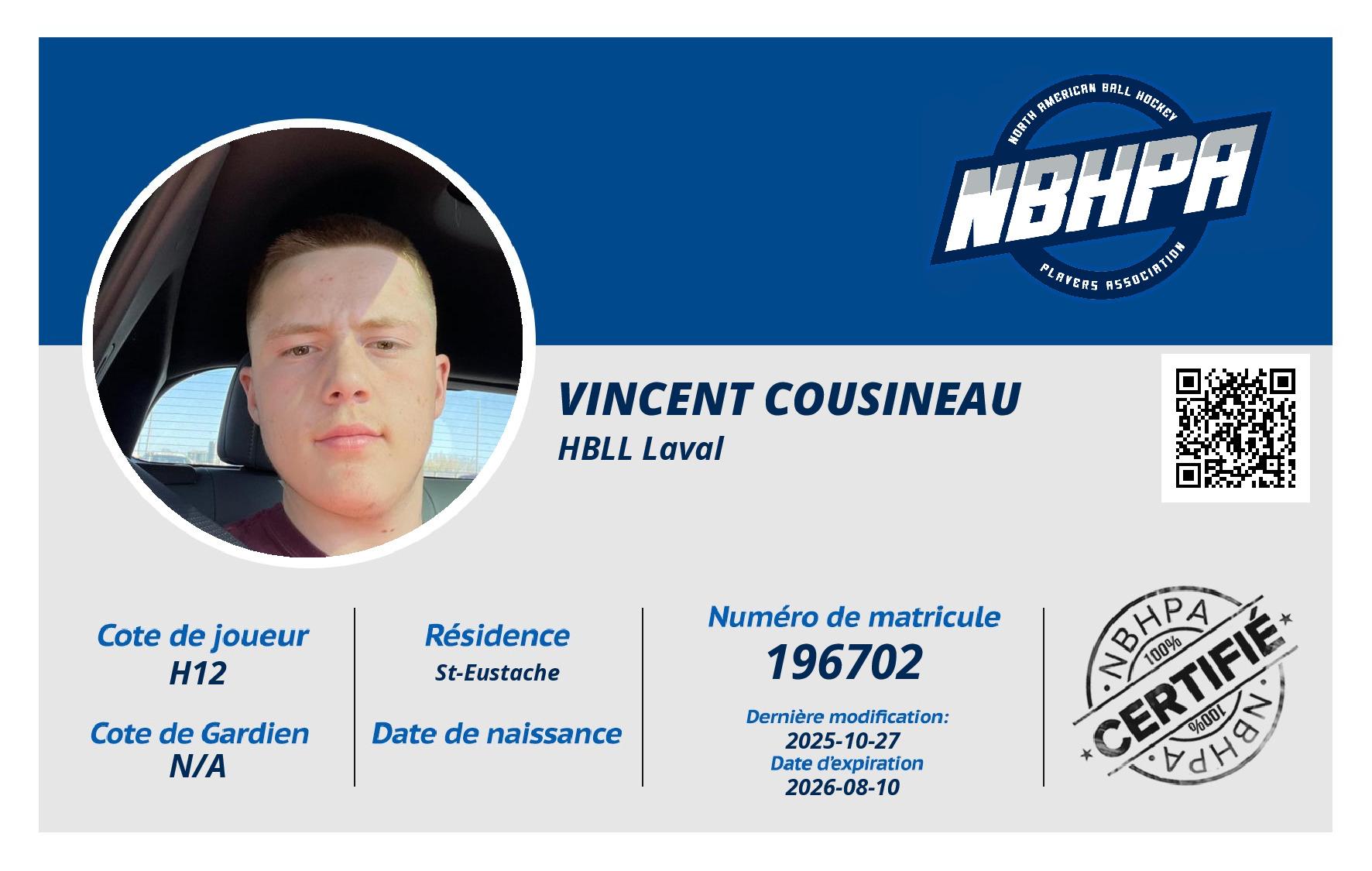 Vincent Cousineau