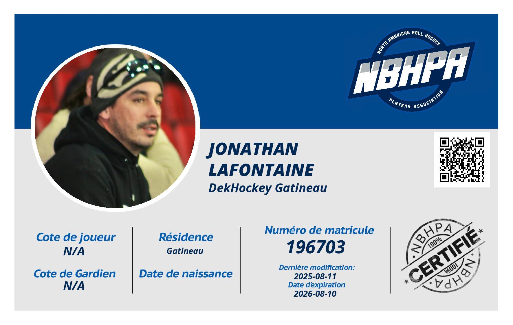 Jonathan Lafontaine 