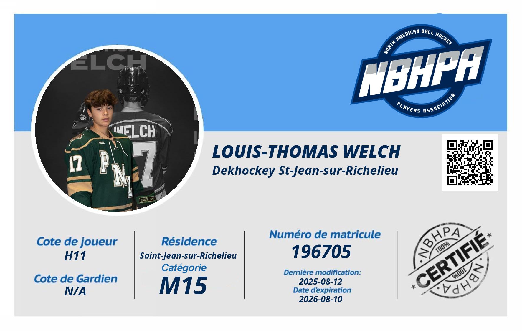 Louis-Thomas Welch