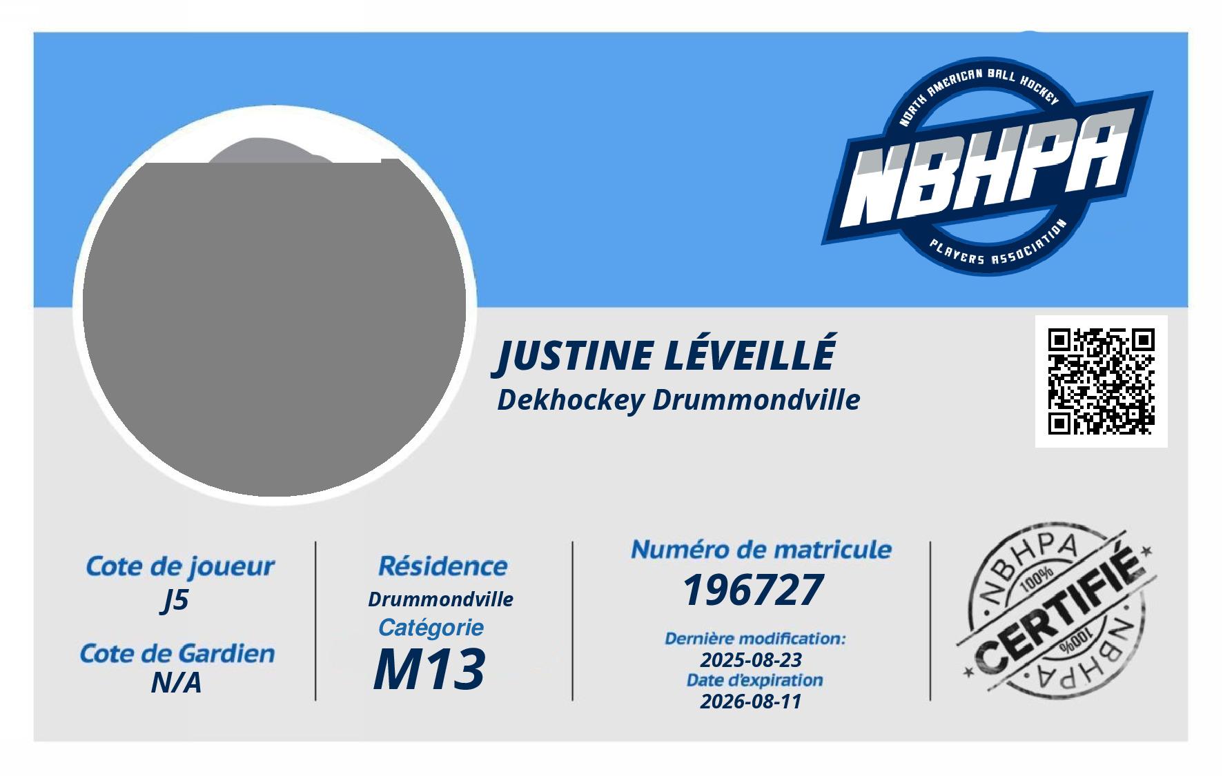 Justine Léveillé 