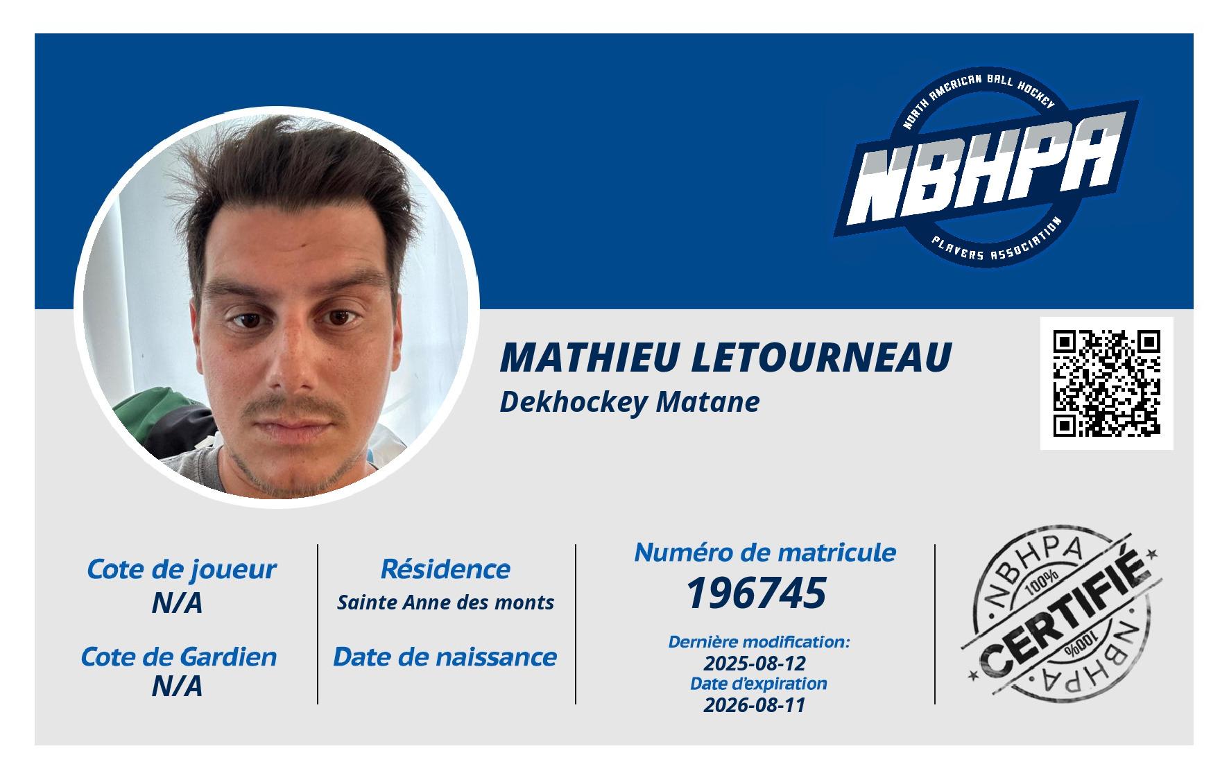 Mathieu Letourneau