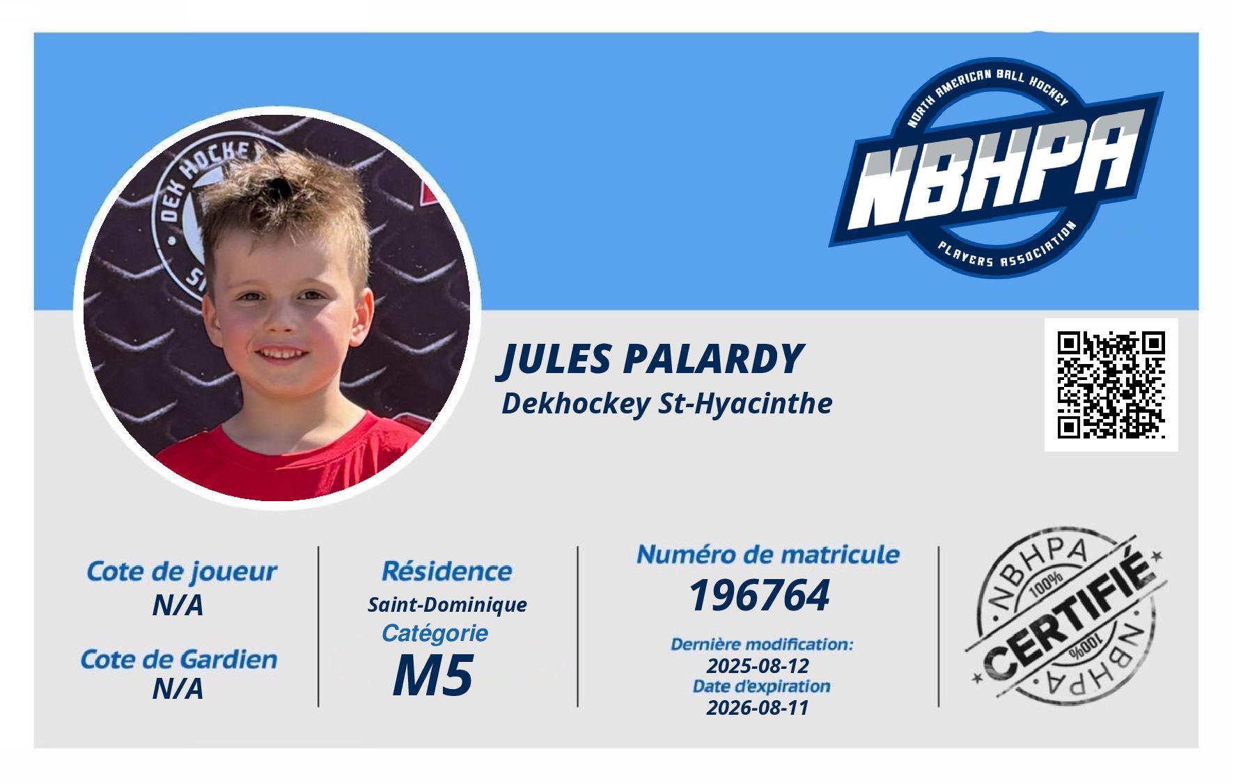 Jules Palardy