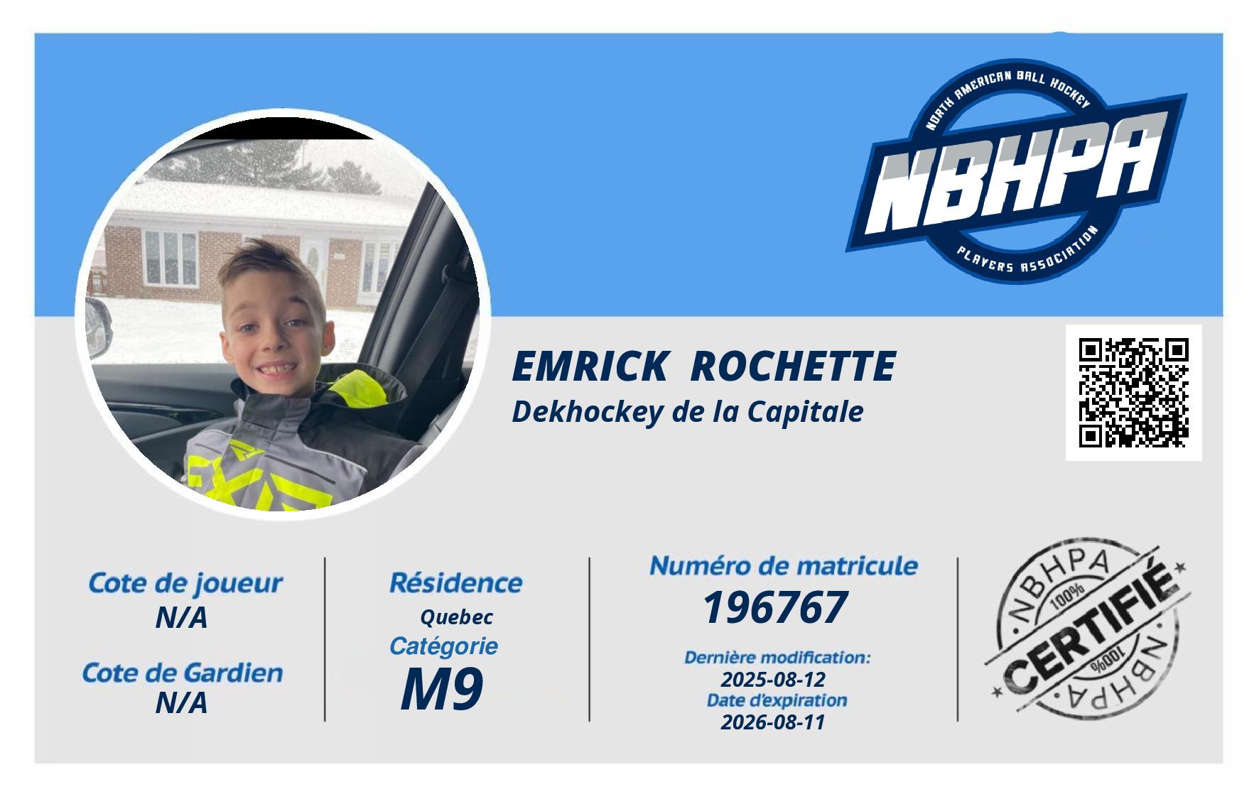 Emrick  Rochette 