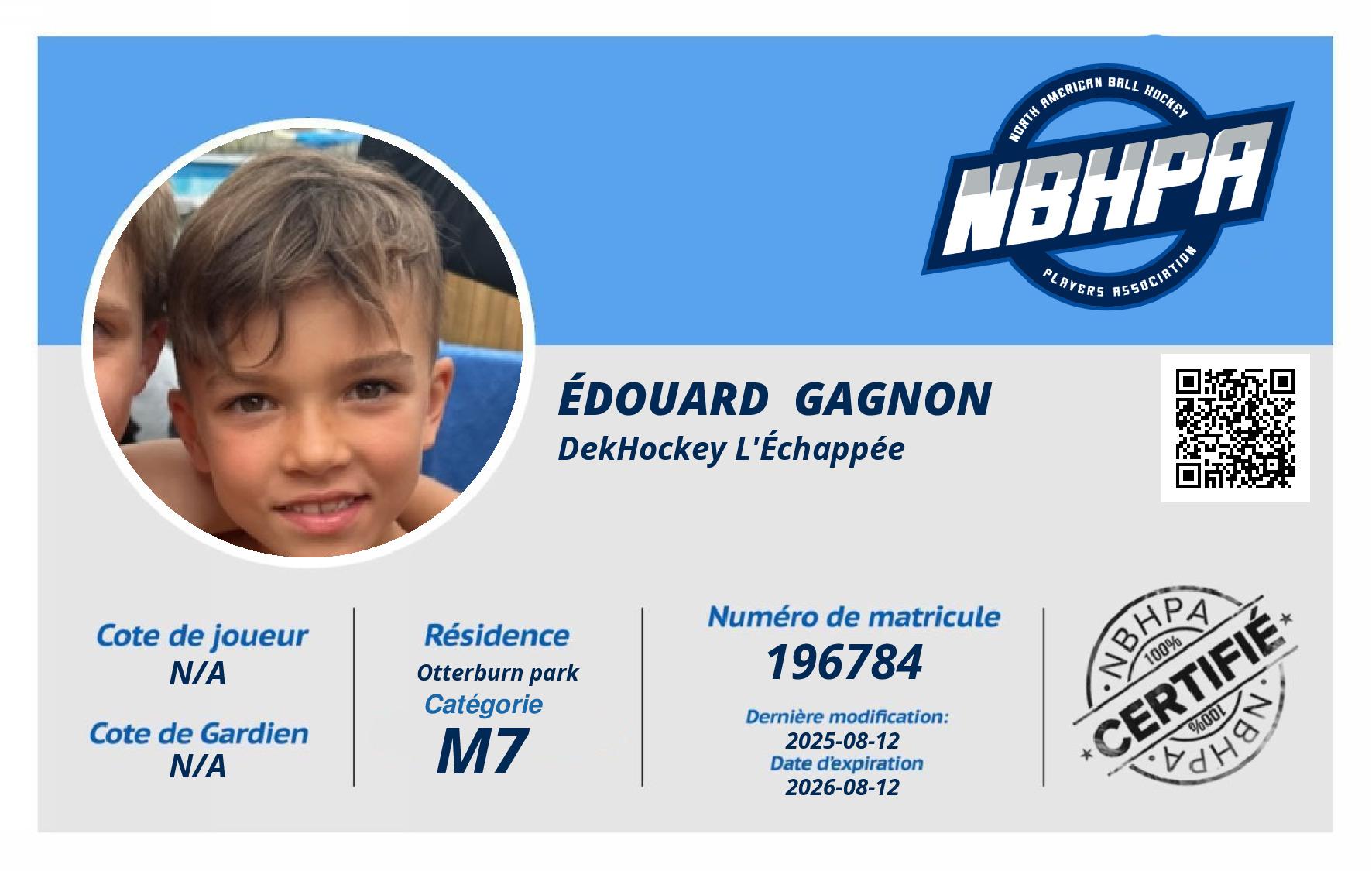 Édouard  Gagnon