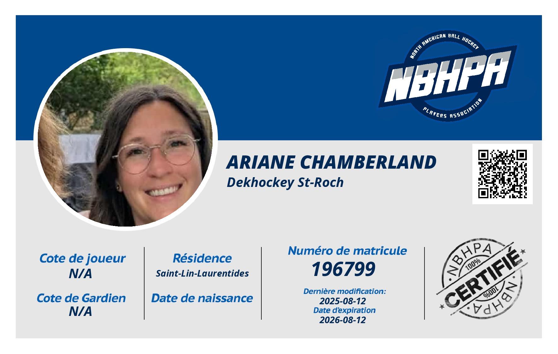 Ariane Chamberland