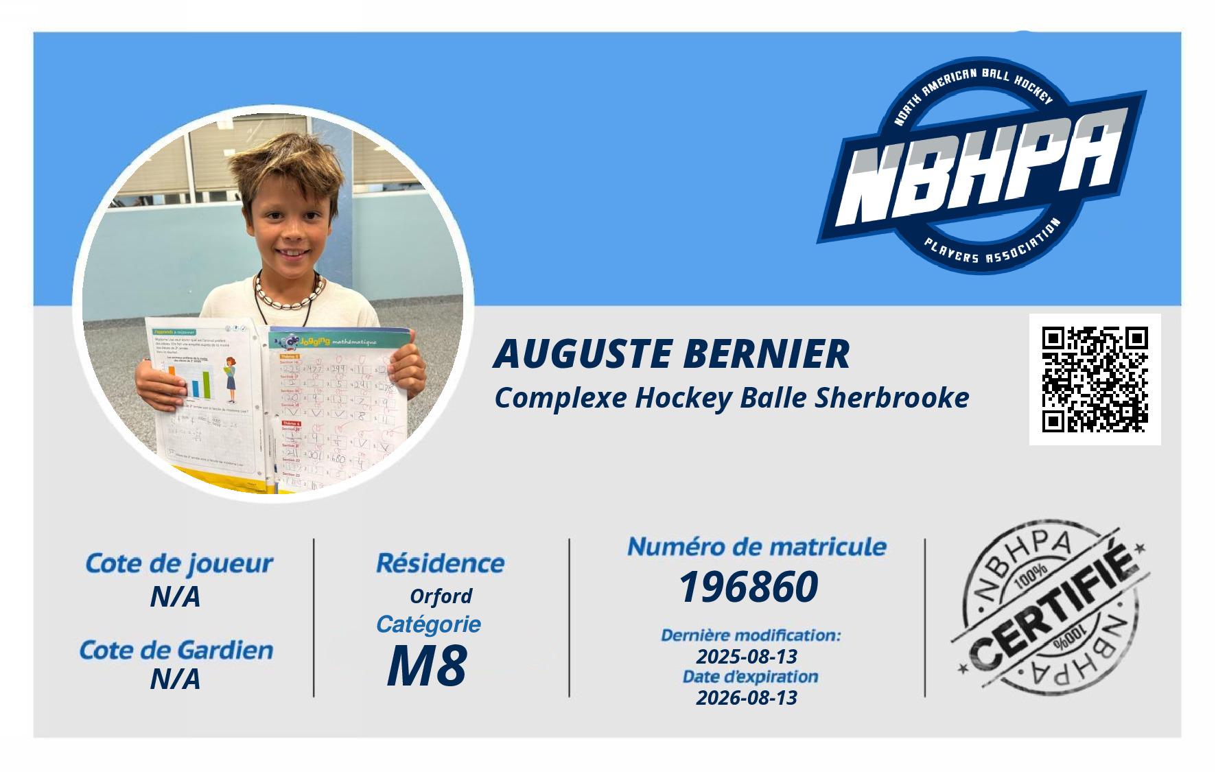 Auguste Bernier