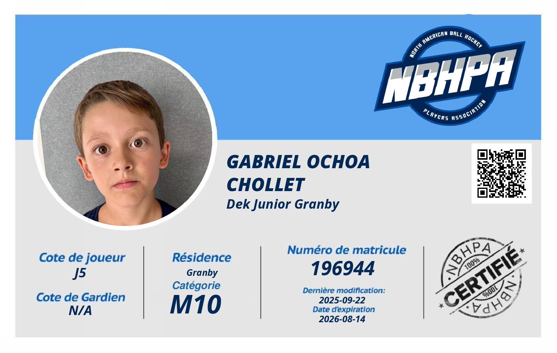 Gabriel Ochoa Chollet