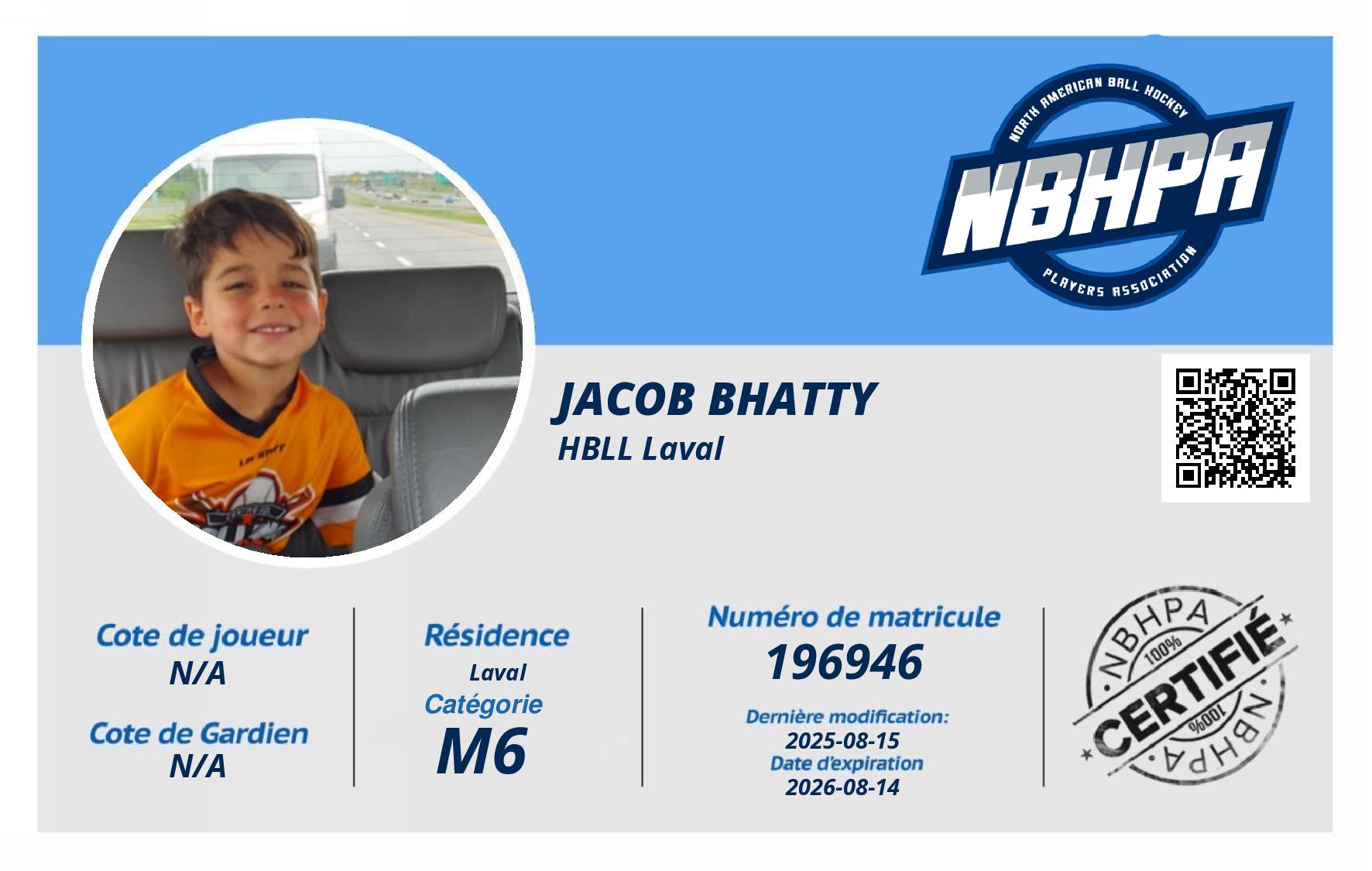 Jacob Bhatty