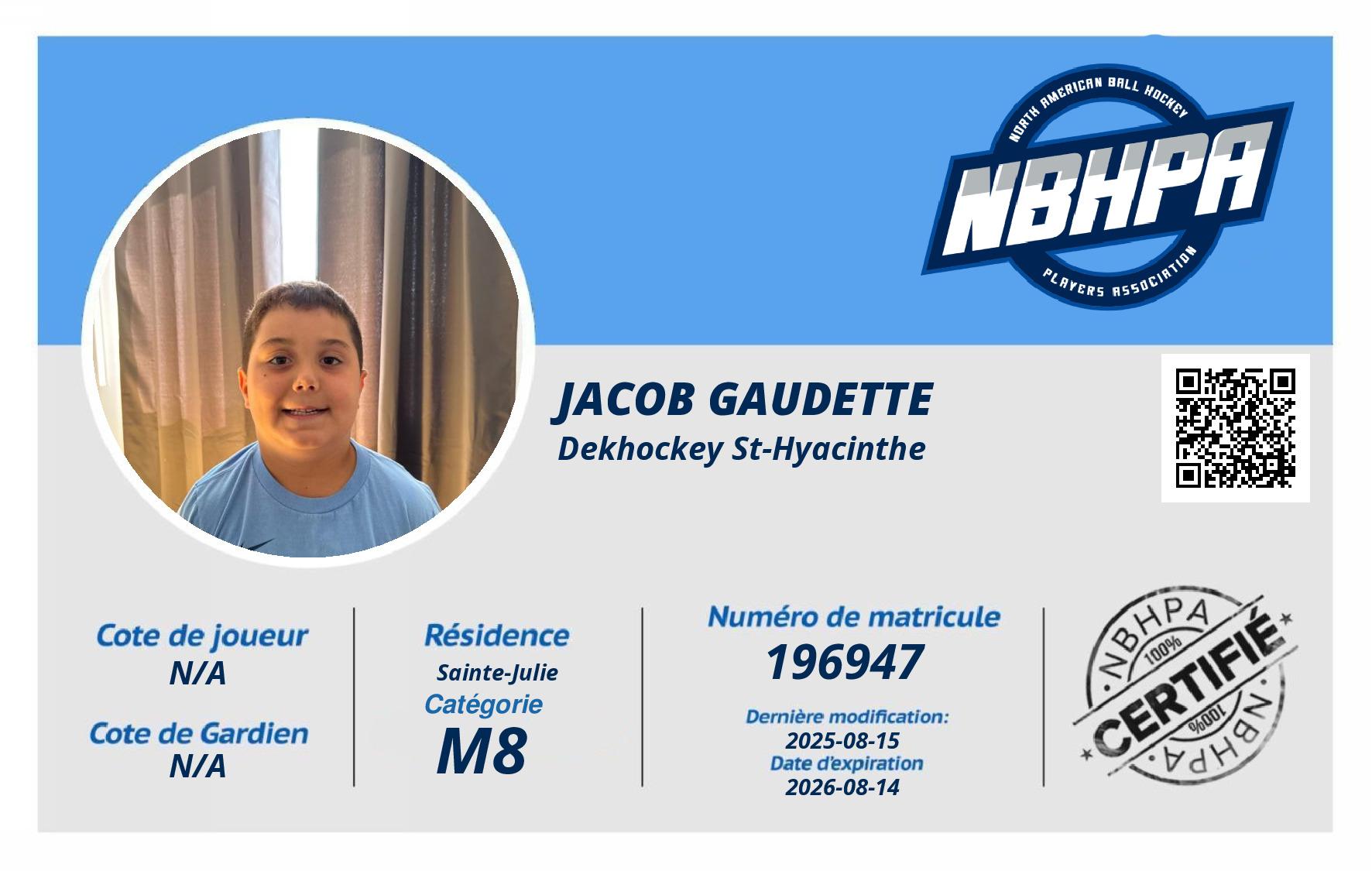 Jacob Gaudette