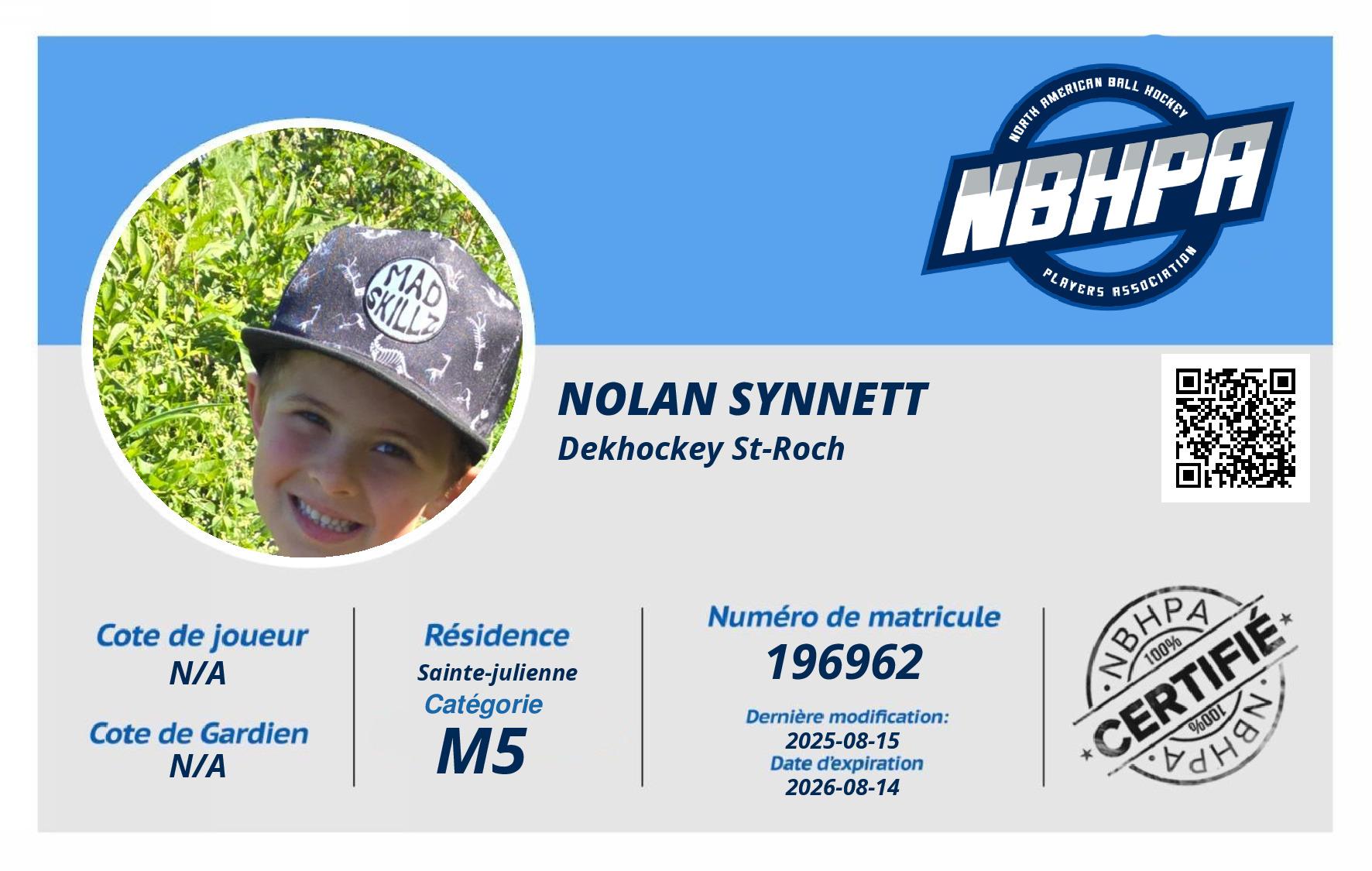 Nolan Synnett