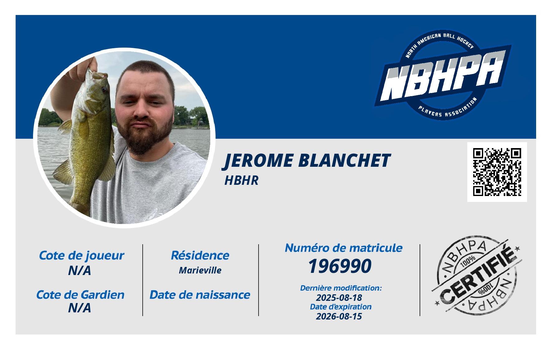 Jerome Blanchet