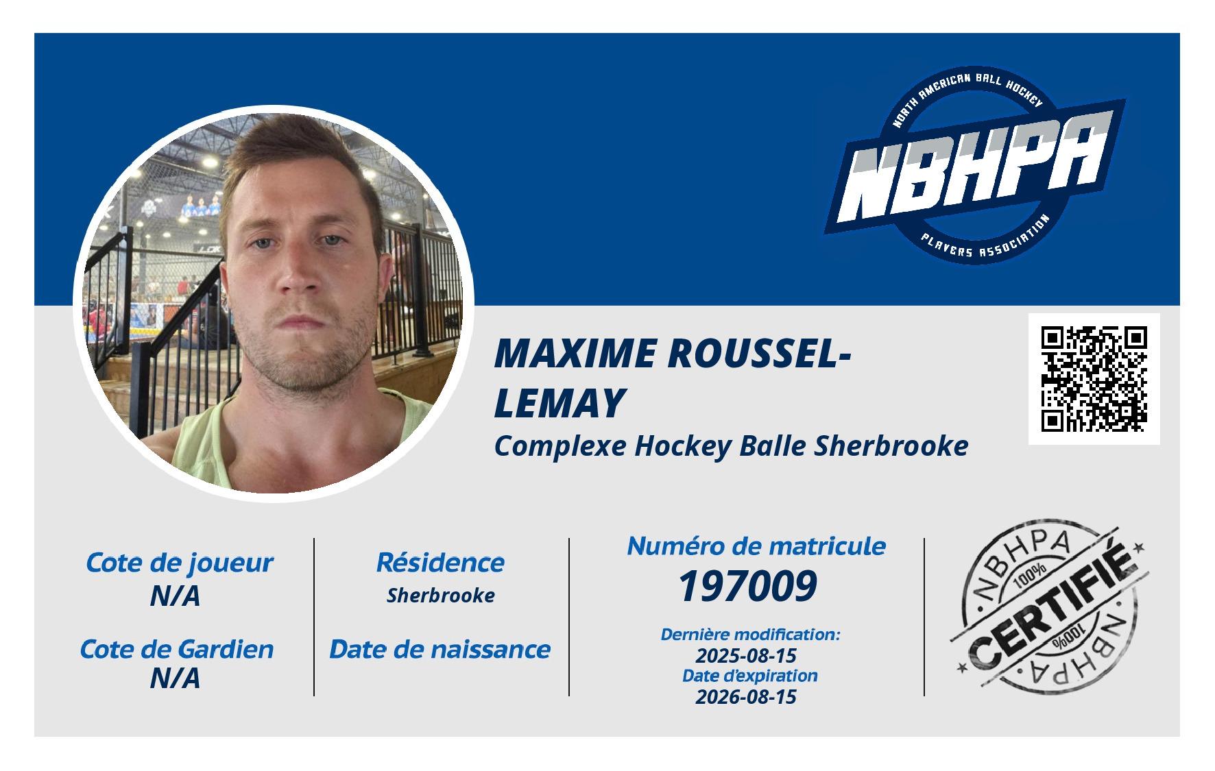 Maxime Roussel-Lemay