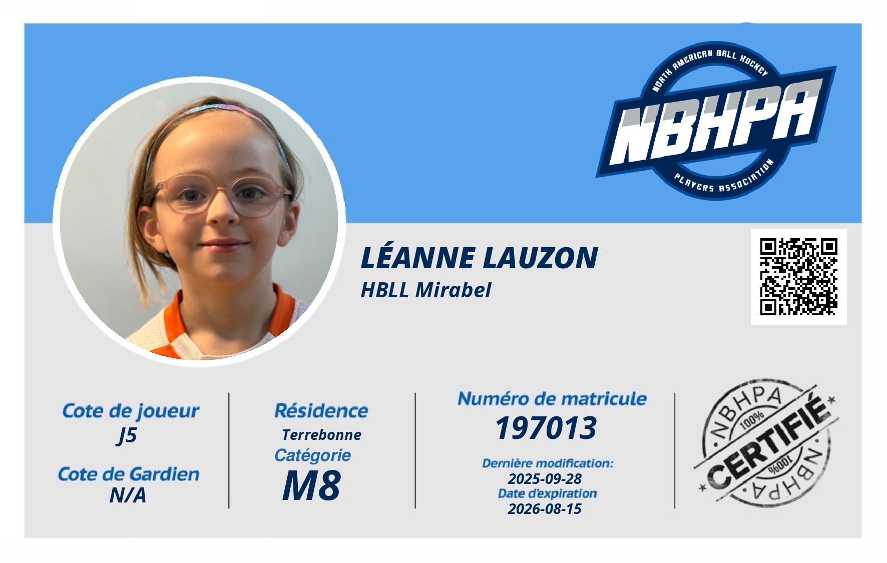 Léanne Lauzon